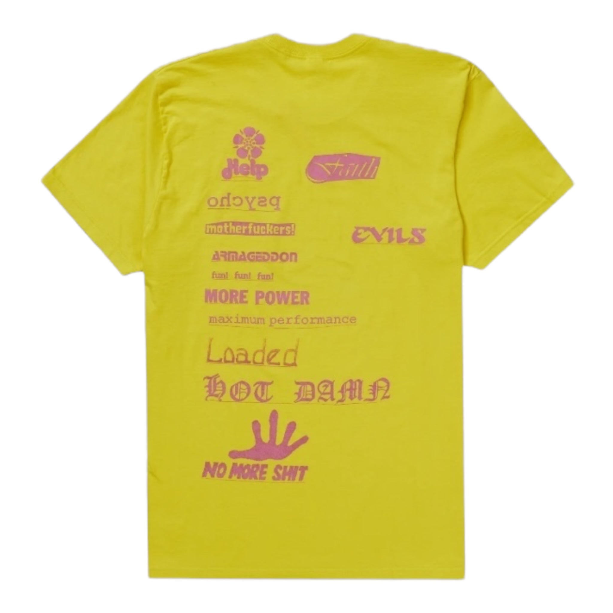 Supreme No More Shit Tee Lemon