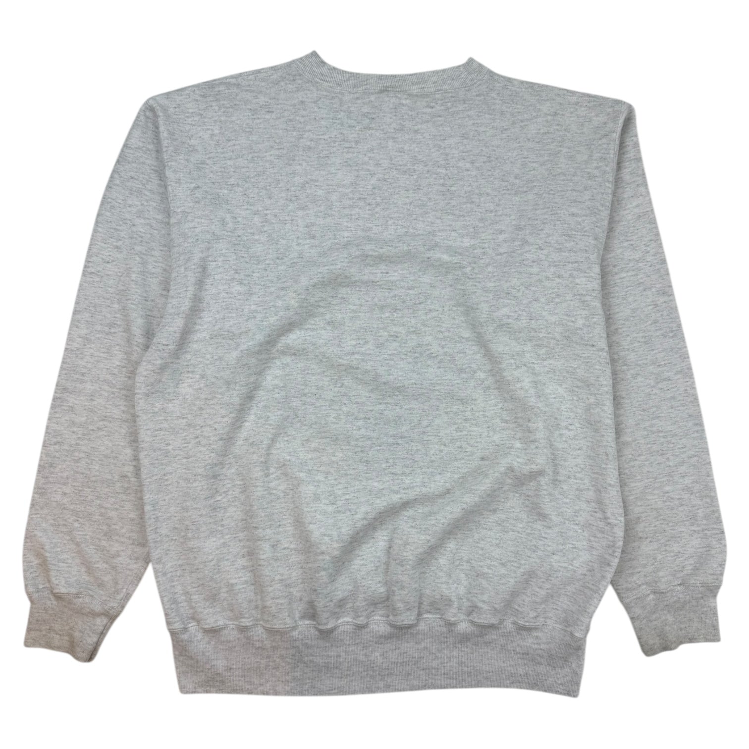Vintage Champion Illinois Wesleyan Football Crewneck Grey