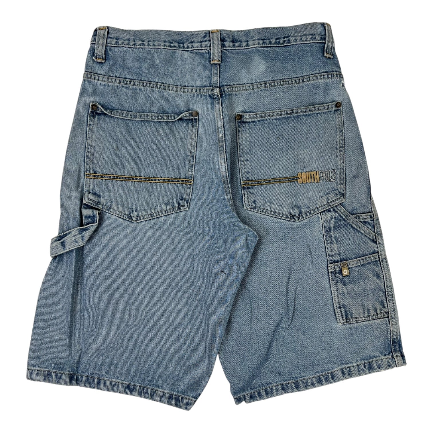Vintage Y2K Southpole Star Jean Short Medium Wash