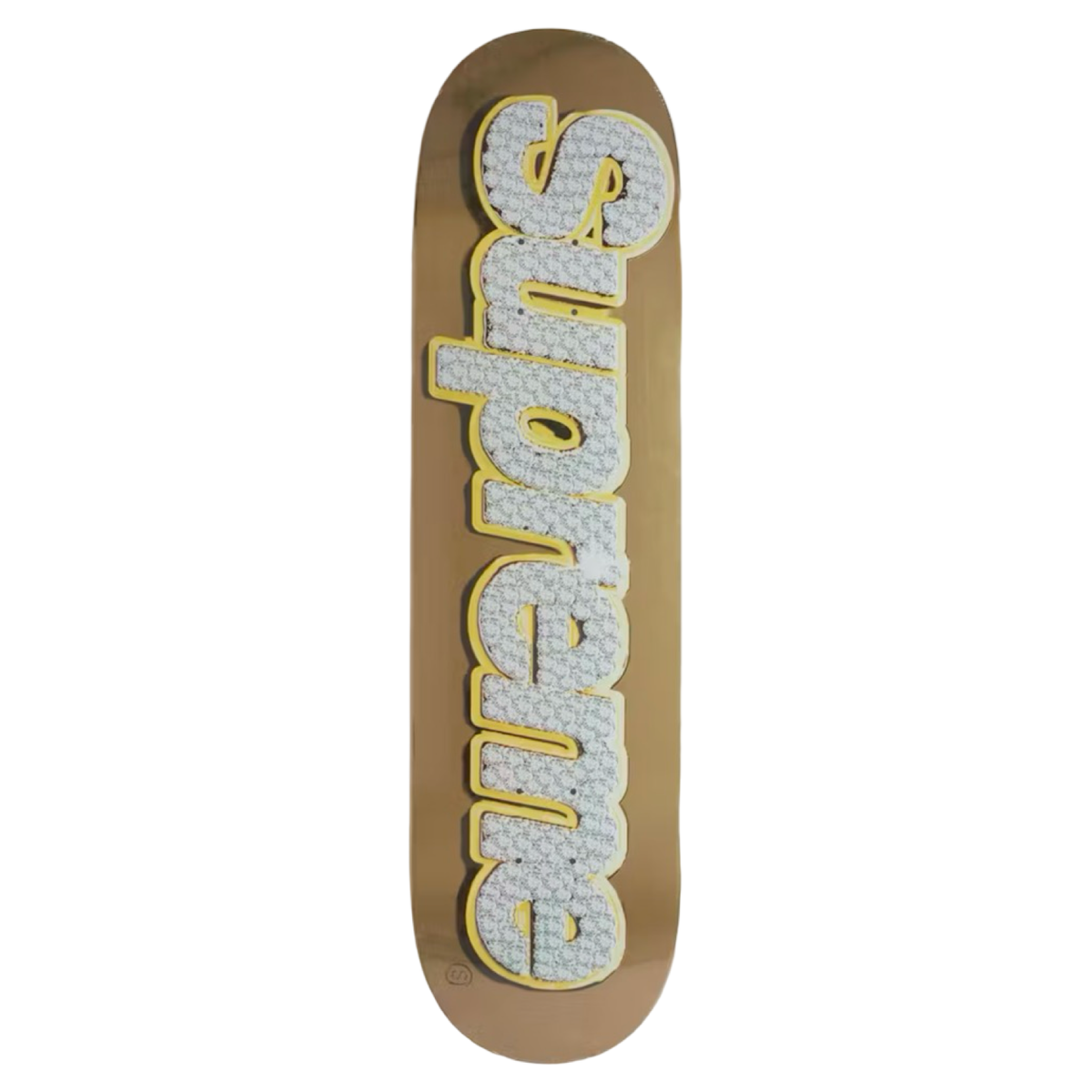Supreme Bling Box Logo Skateboard Deck