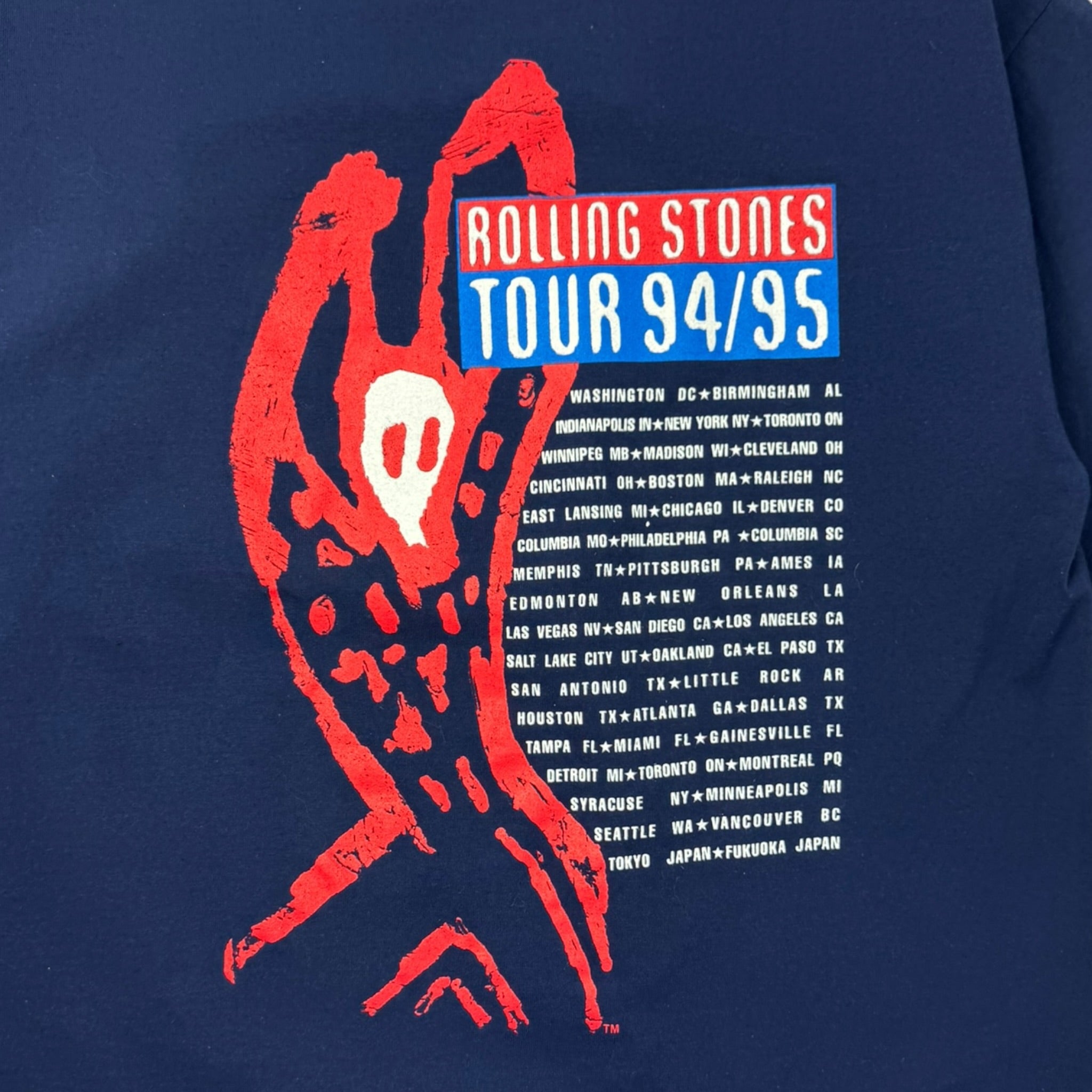 1994 Rolling Stones Voodoo Lounge T-Shirt