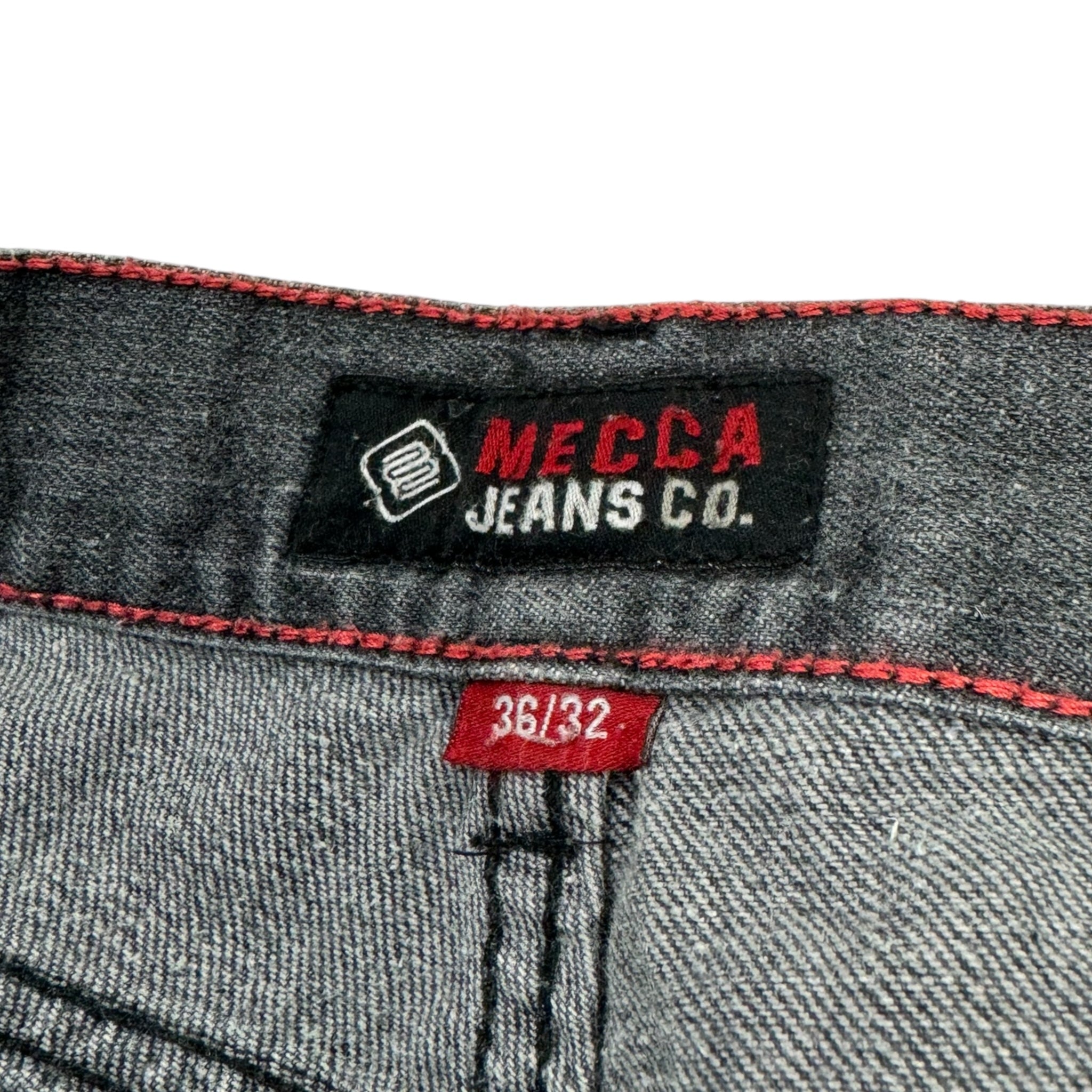 Y2K MECCA Jeans Black Washed Denim