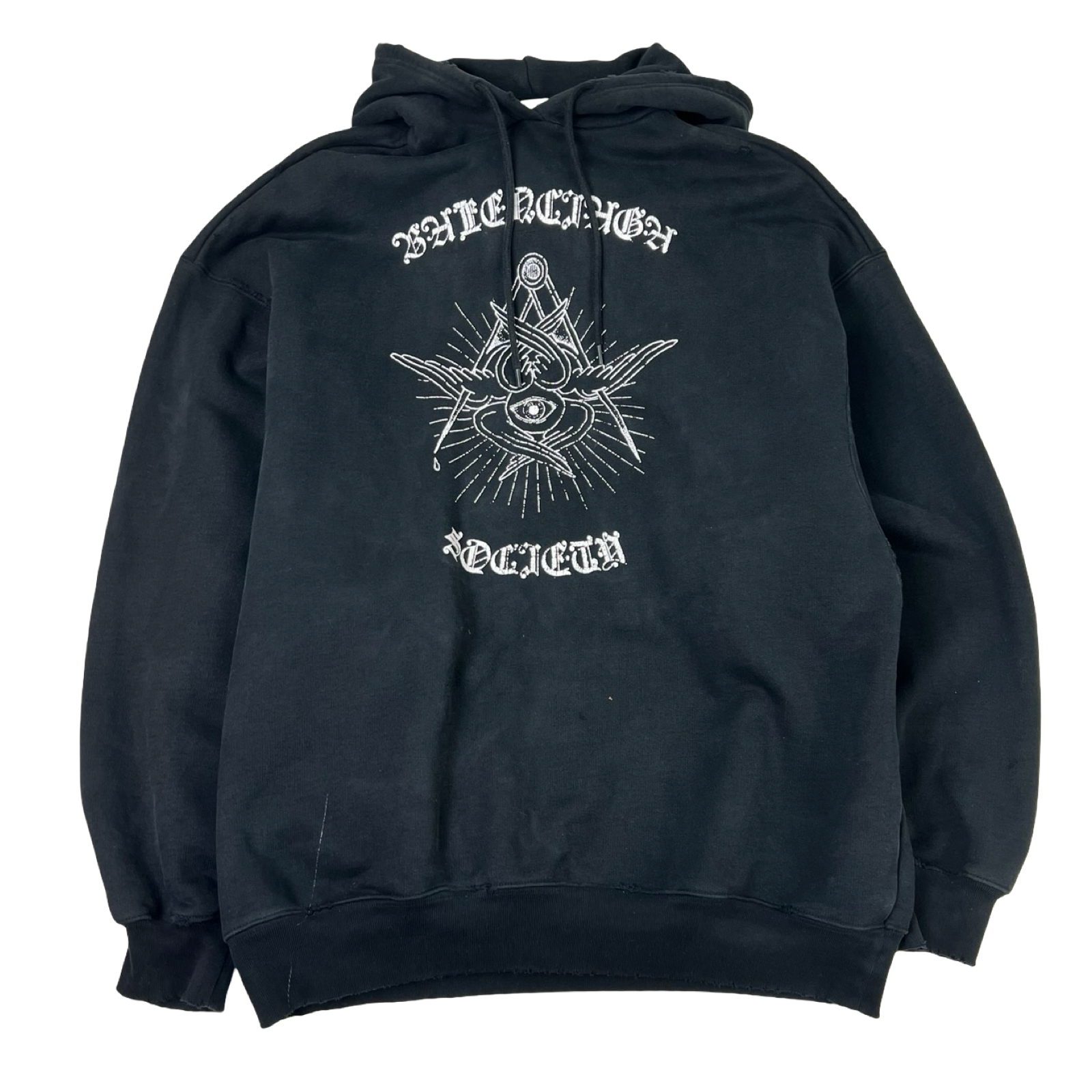 Balenciaga Society Free Your Mind Graphic Print Sweatshirt