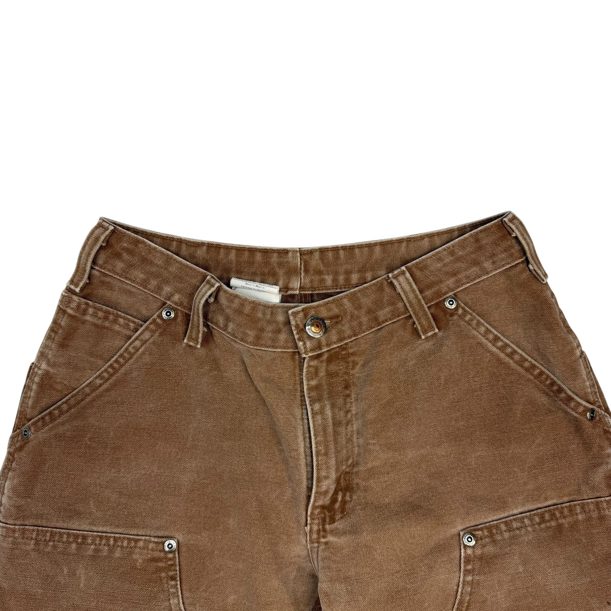 (W) Vintage Carhartt Double Knee Pants Brown