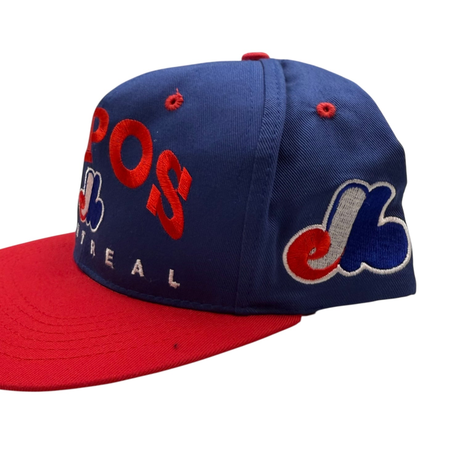 Vintage Montreal Expos SnapBack Hat Red/Blue