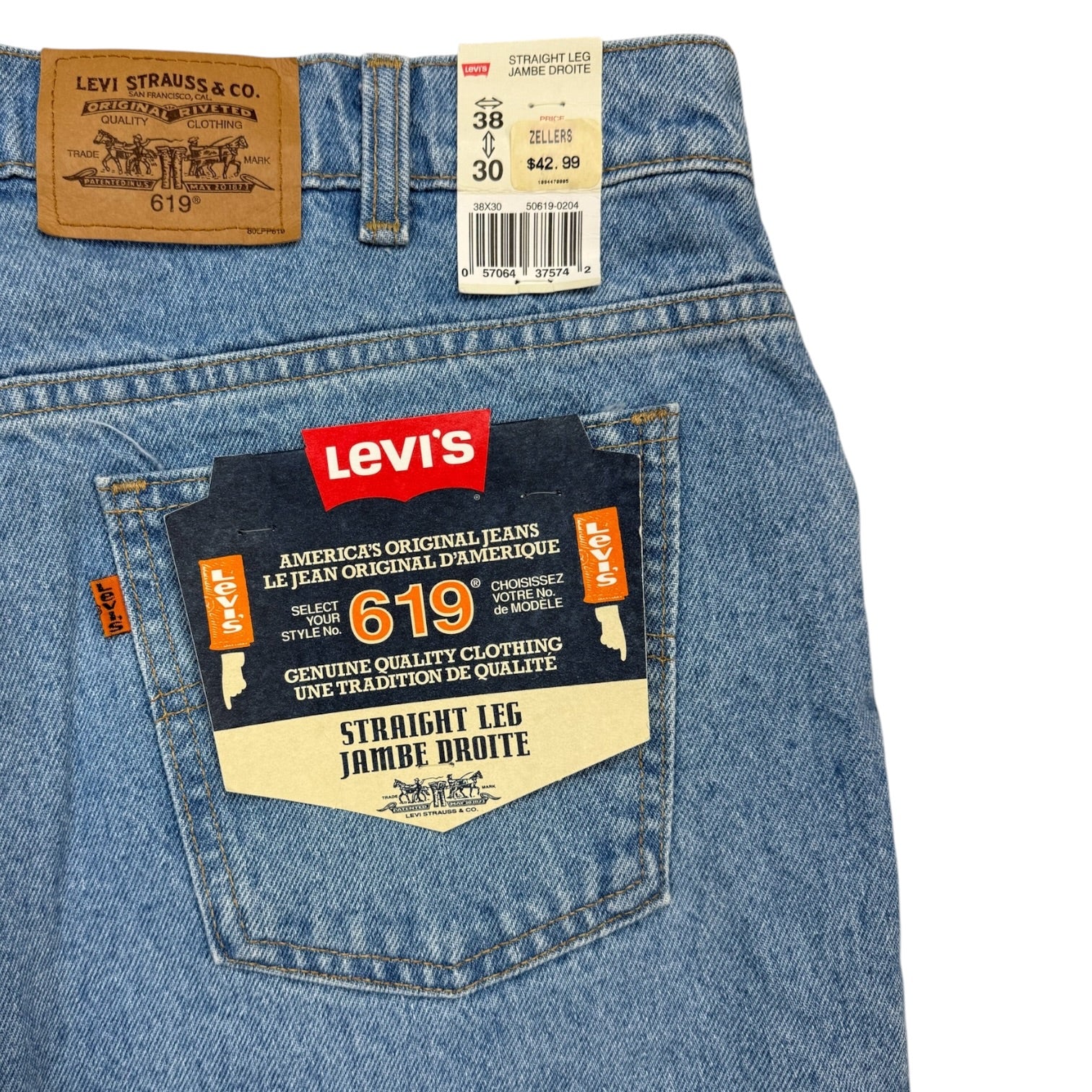 Vintage Levi’s 619 Straight Leg Jeans