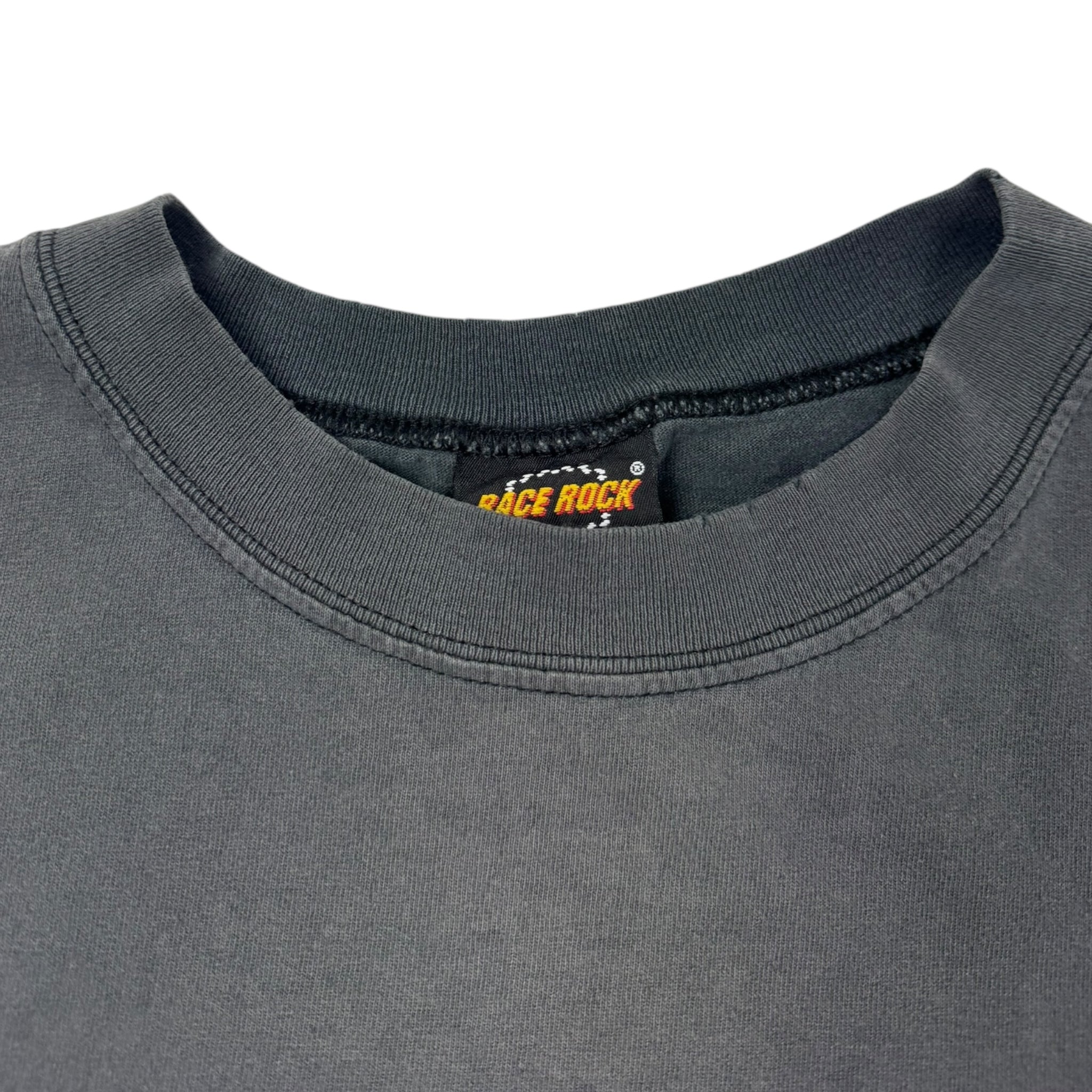 1997 Daytona Bike Week Biker T-Shirt Faded Black