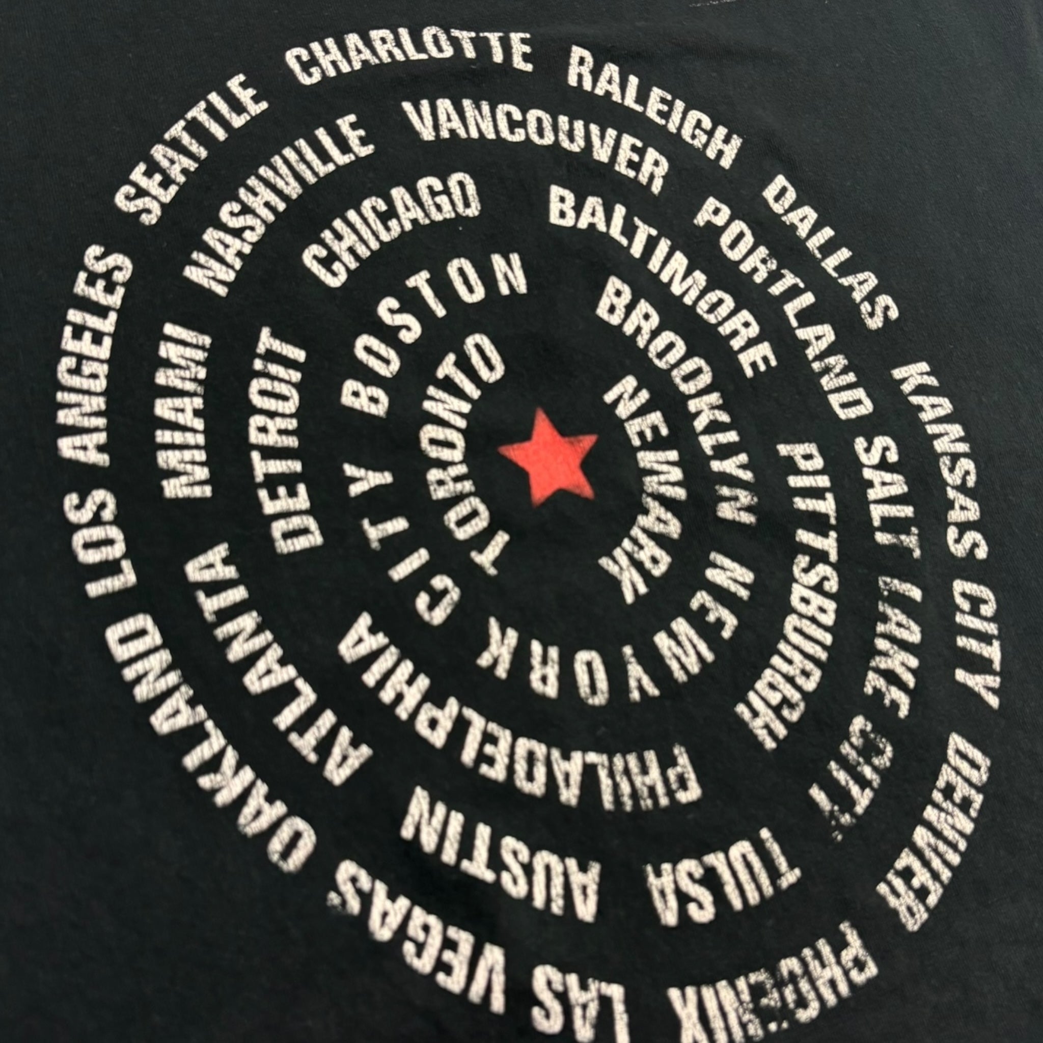 Travis Scott Utopia Circus Maximus 2023 Tour Tee Black