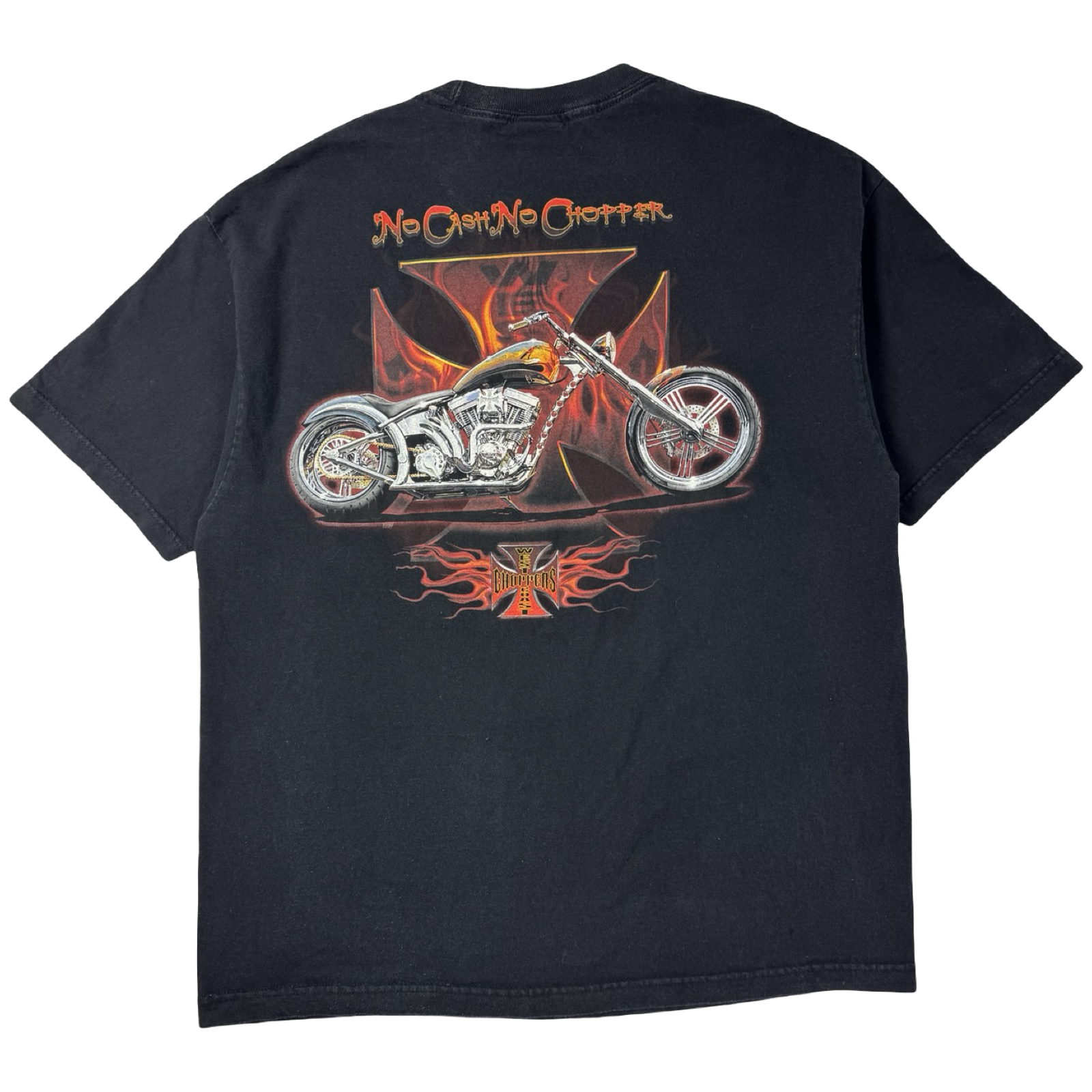 Vintage West Coast Choppers "No Cash No Chopper" T-Shirt