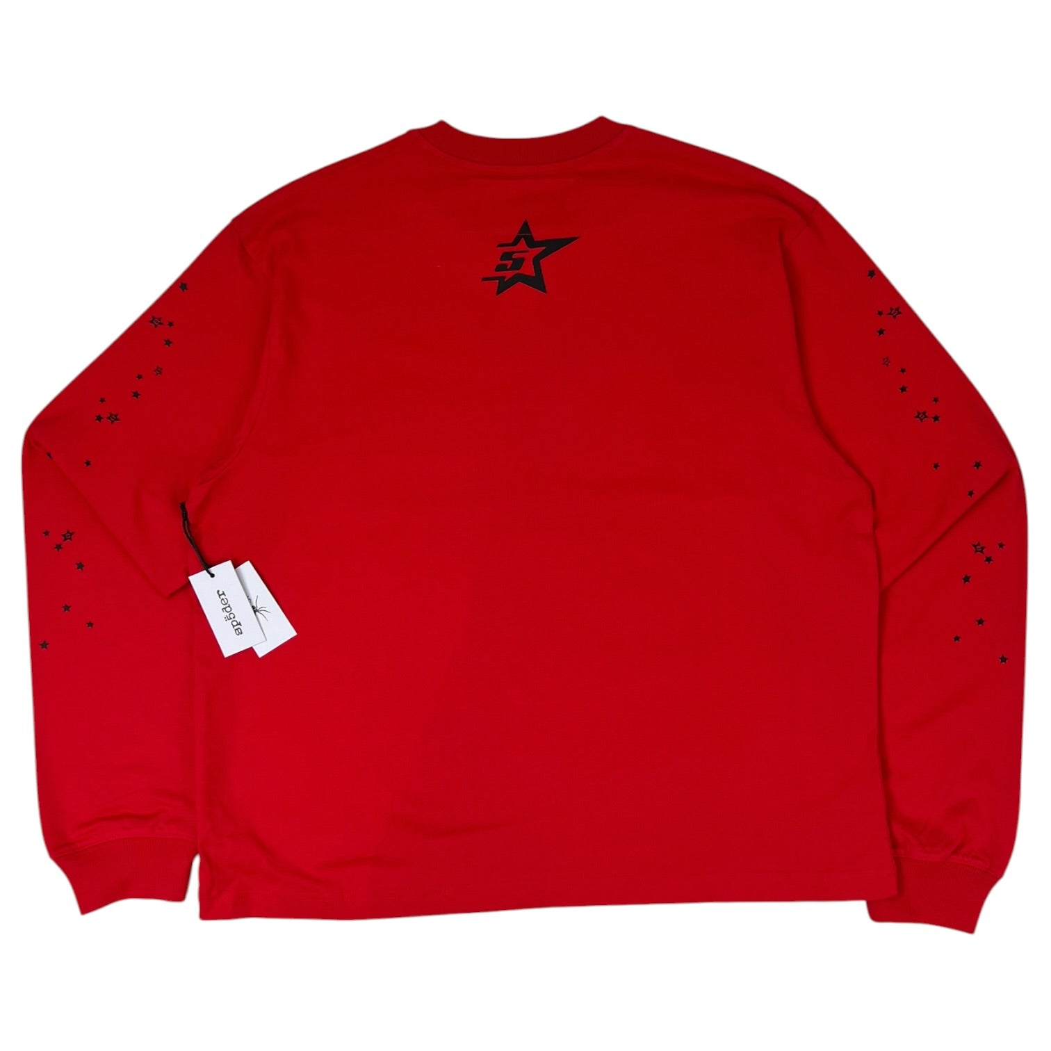 Sp5der Punk V2 Longsleeve T-Shirt Red