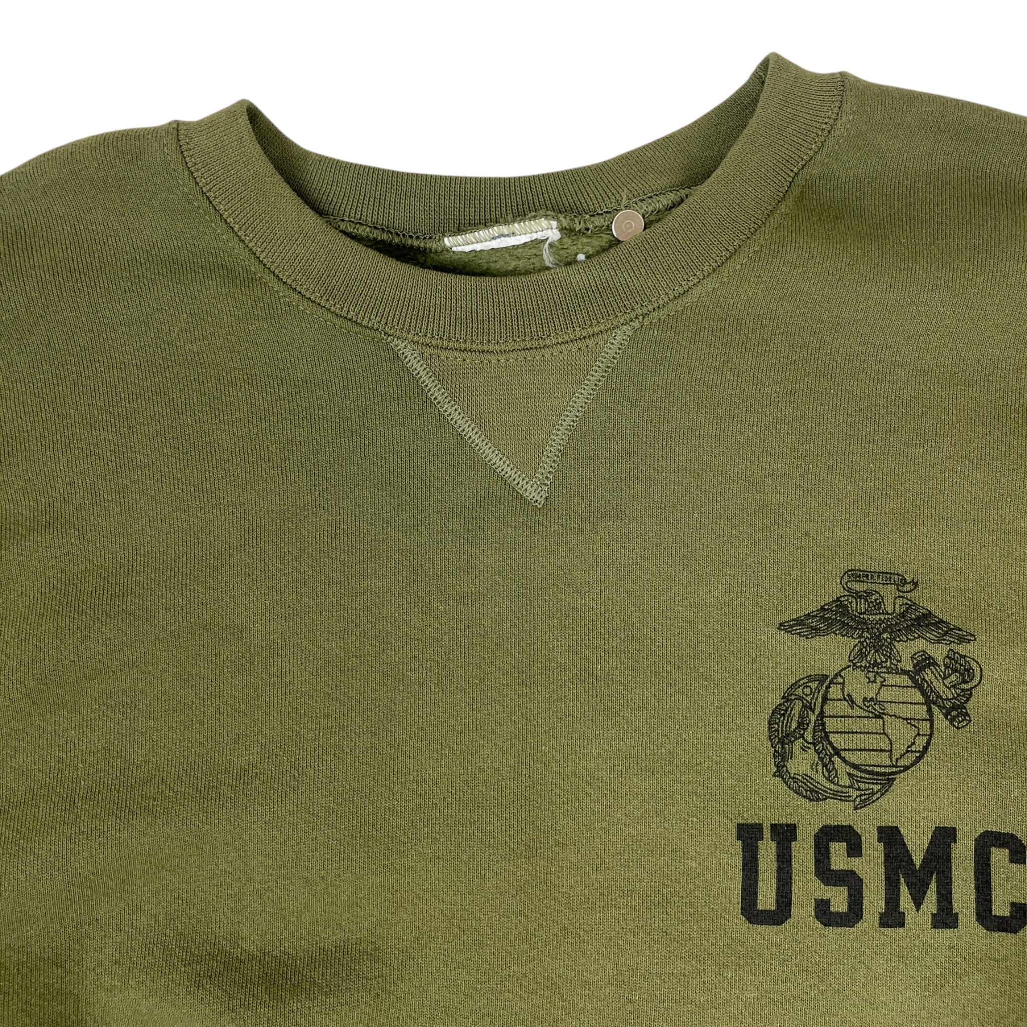 Vintage USMC Sweater Olive Green