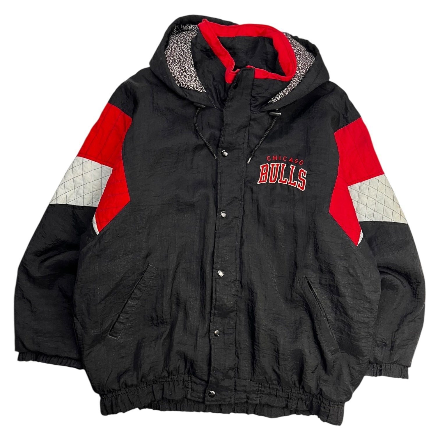 Vintage Starter Chicago Bulls ‘Cement’ Lined NBA Jacket