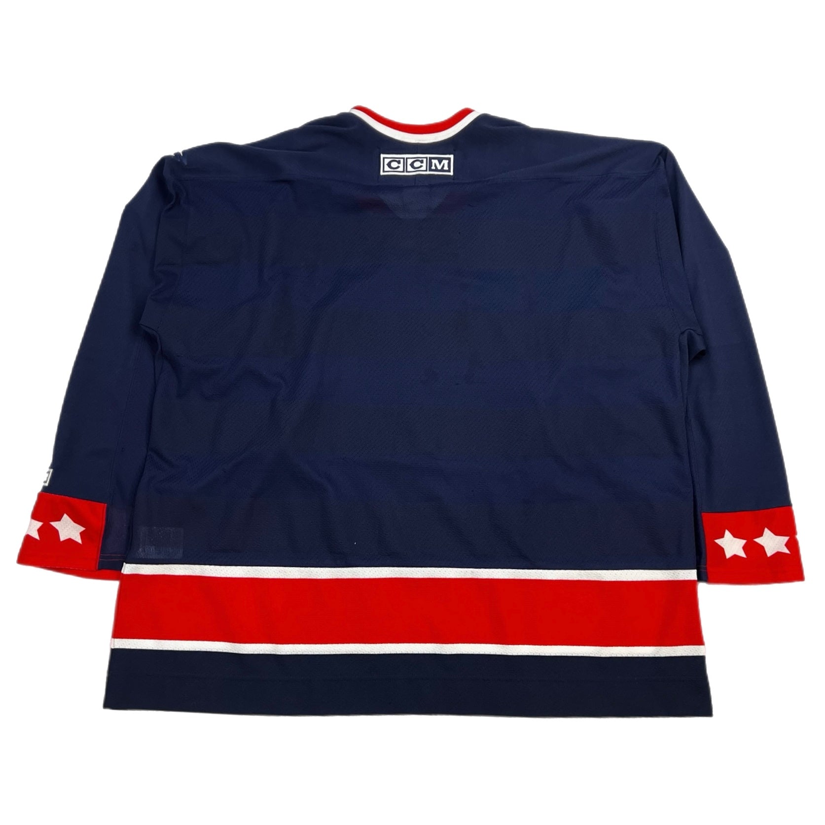 Vintage Colombus Blue Jackets CCM Home Jersey