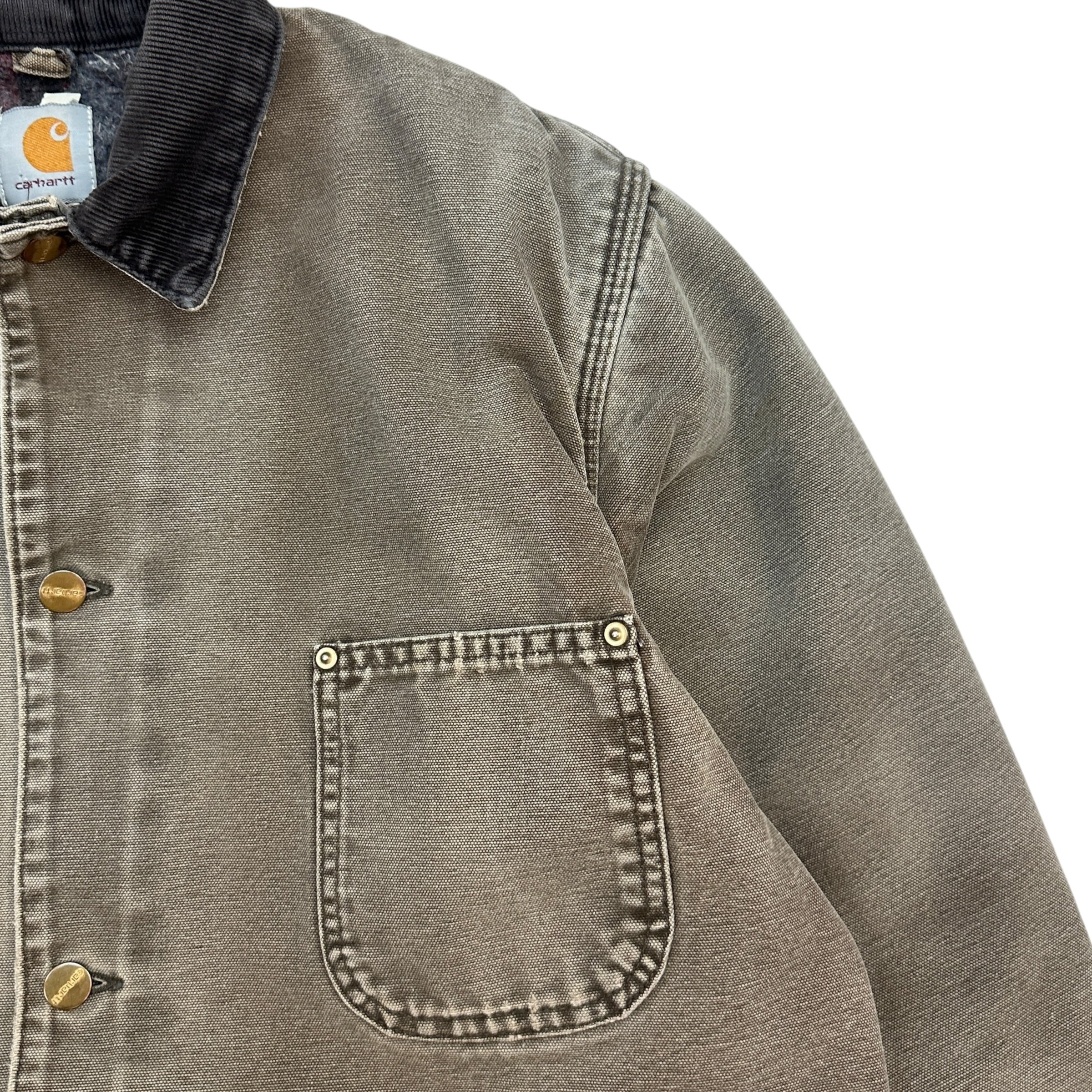 Vintage Carhartt Michigan Chore/Barn Jacket Brown