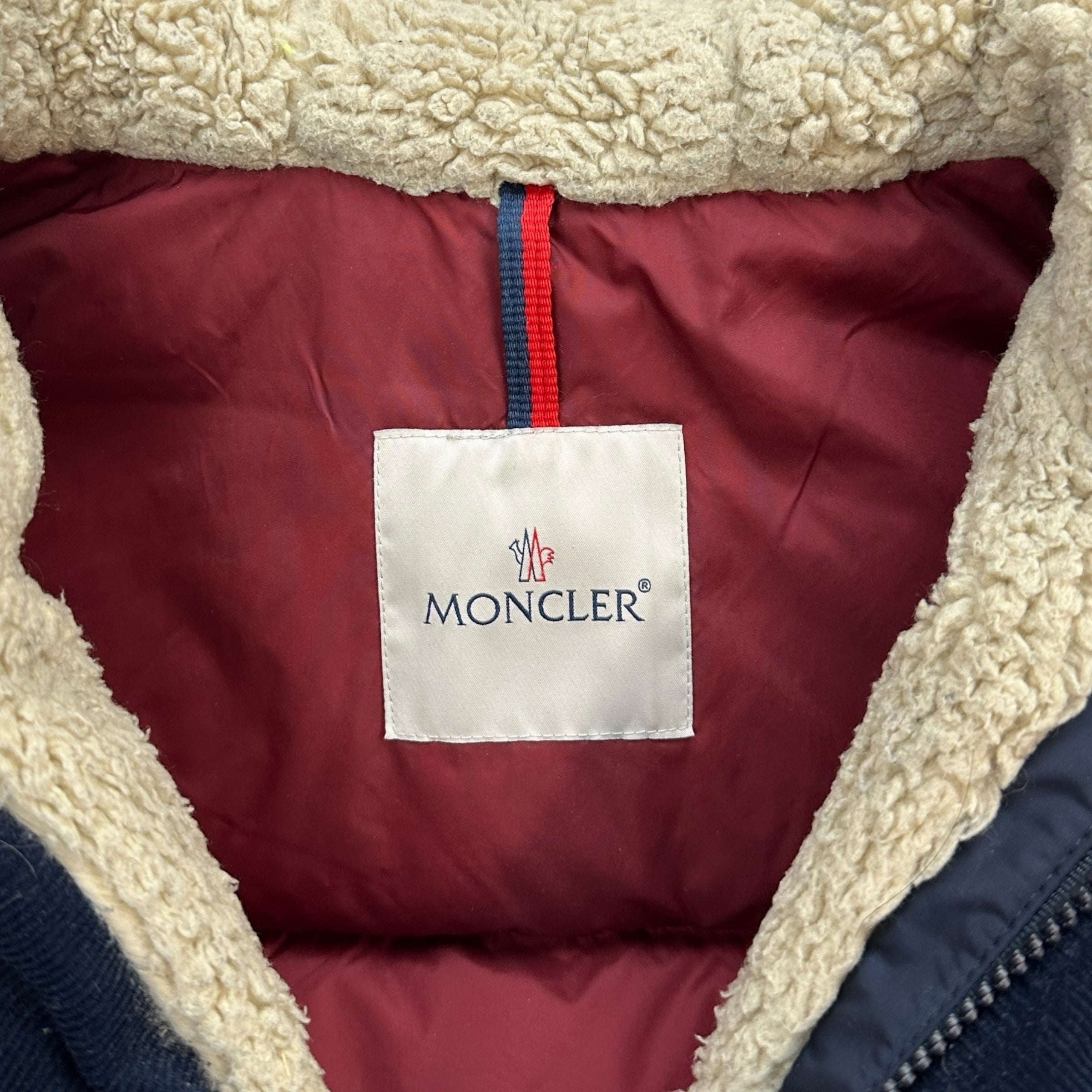 Moncler Jr. Kids Salagou Down Jacket Navy