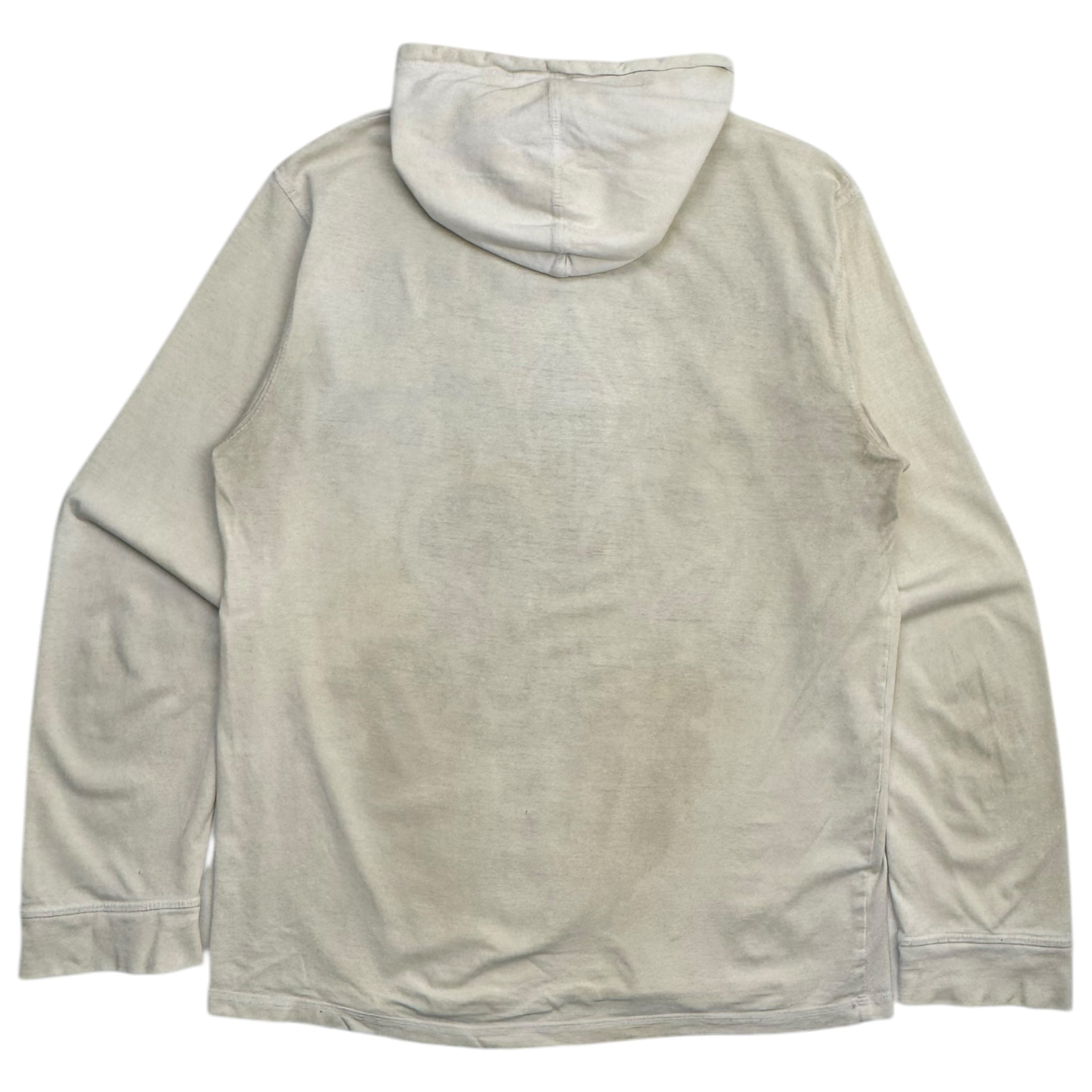 Vintage Y2K MMA Elite Tribal Skull Hooded L/S T-Shirt