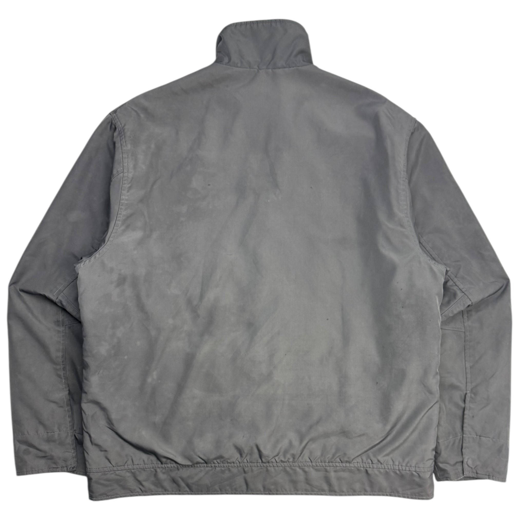 Vintage GAP Blank Insulated/Lined Zip Jacket Grey