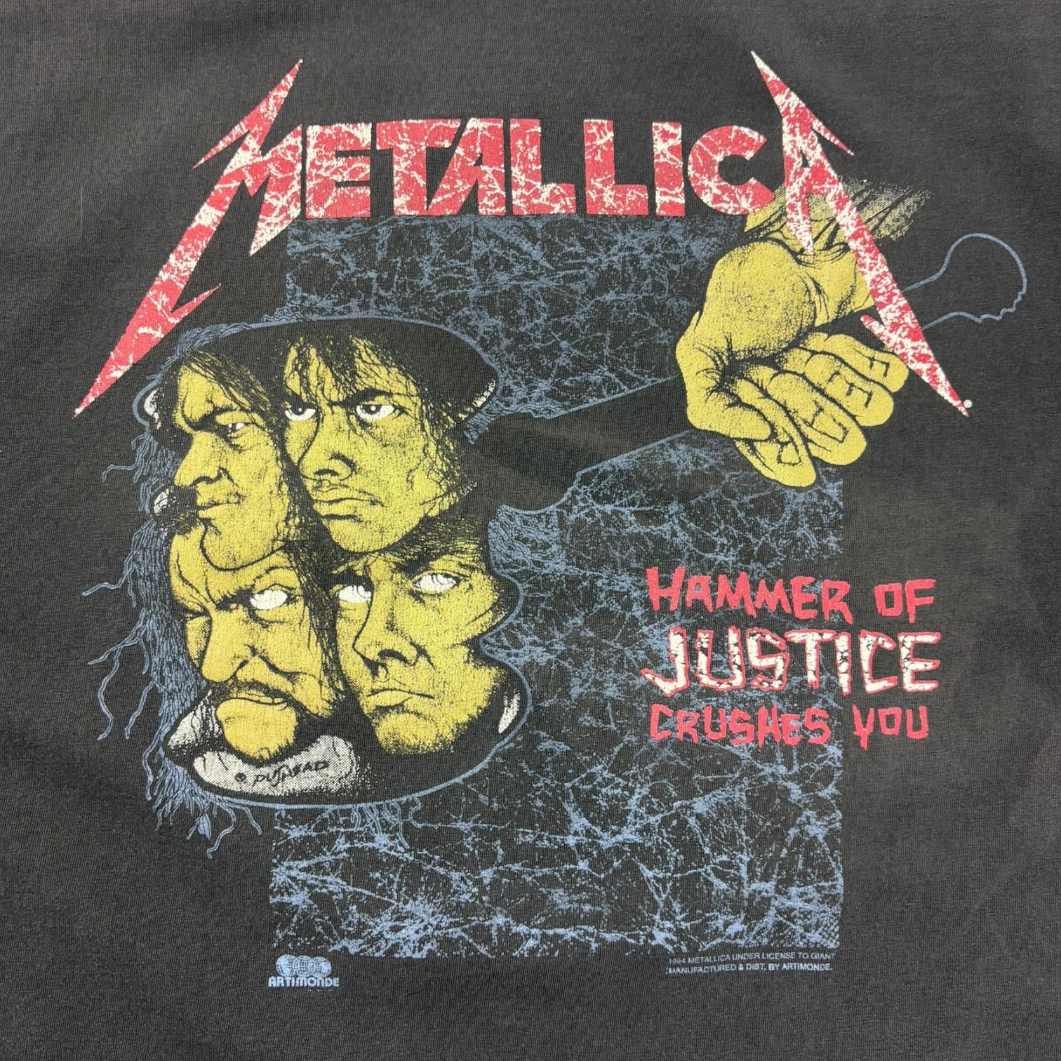 Vintage Metallica "And Justice For All" T-Shirt