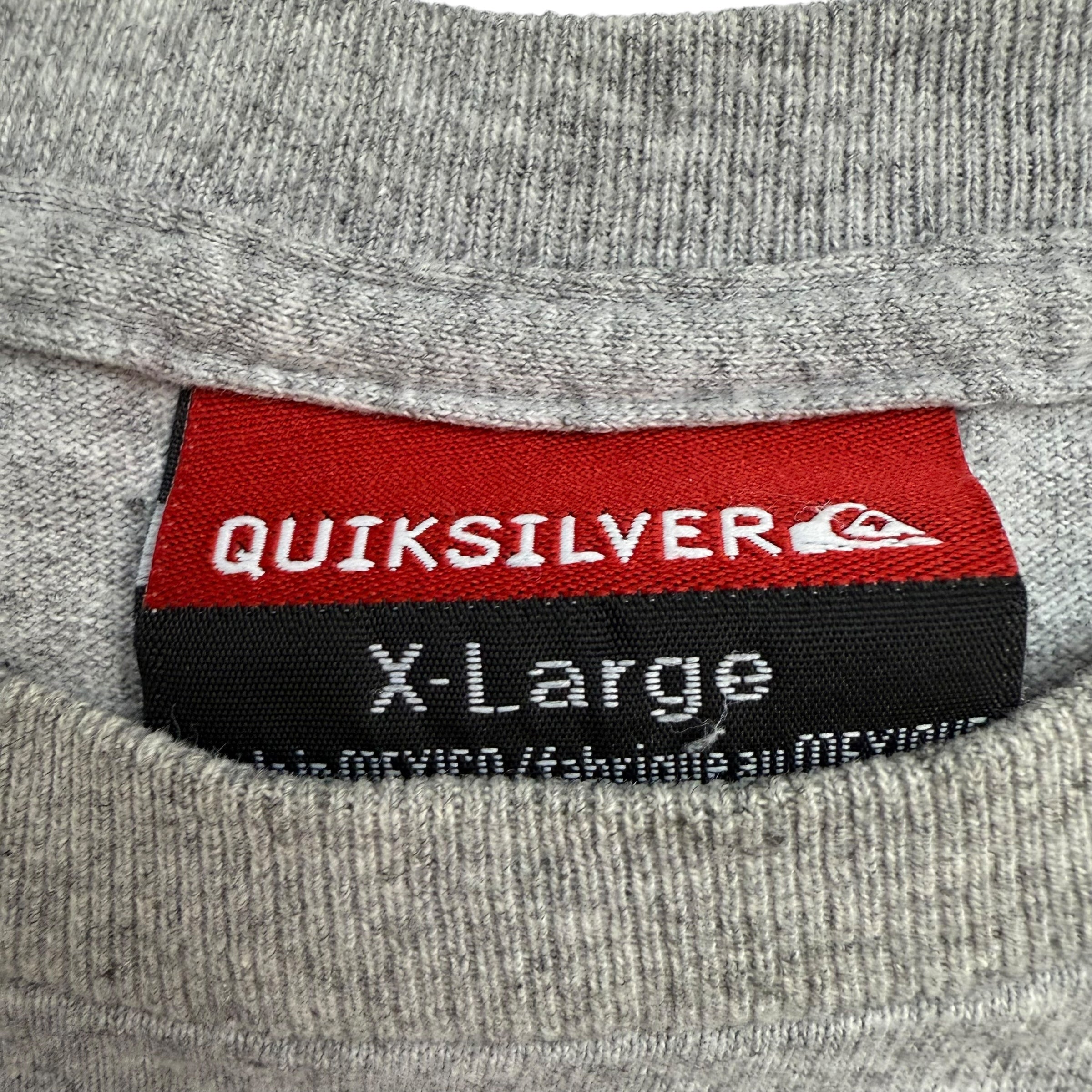 Vintage Quicksilver L/S Tee Grey/Blue