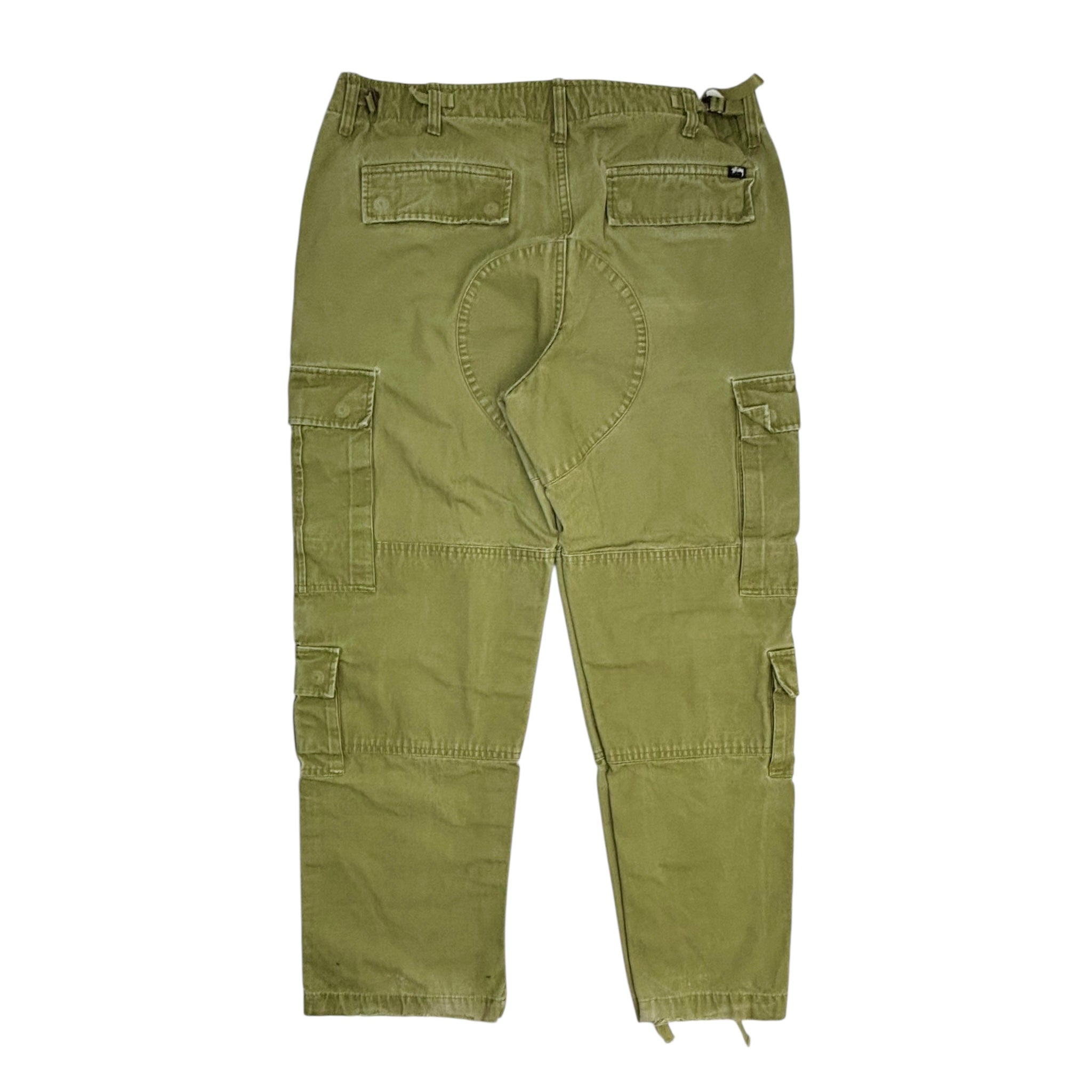 Stussy Surplus Cargo Ripstop Pants Green