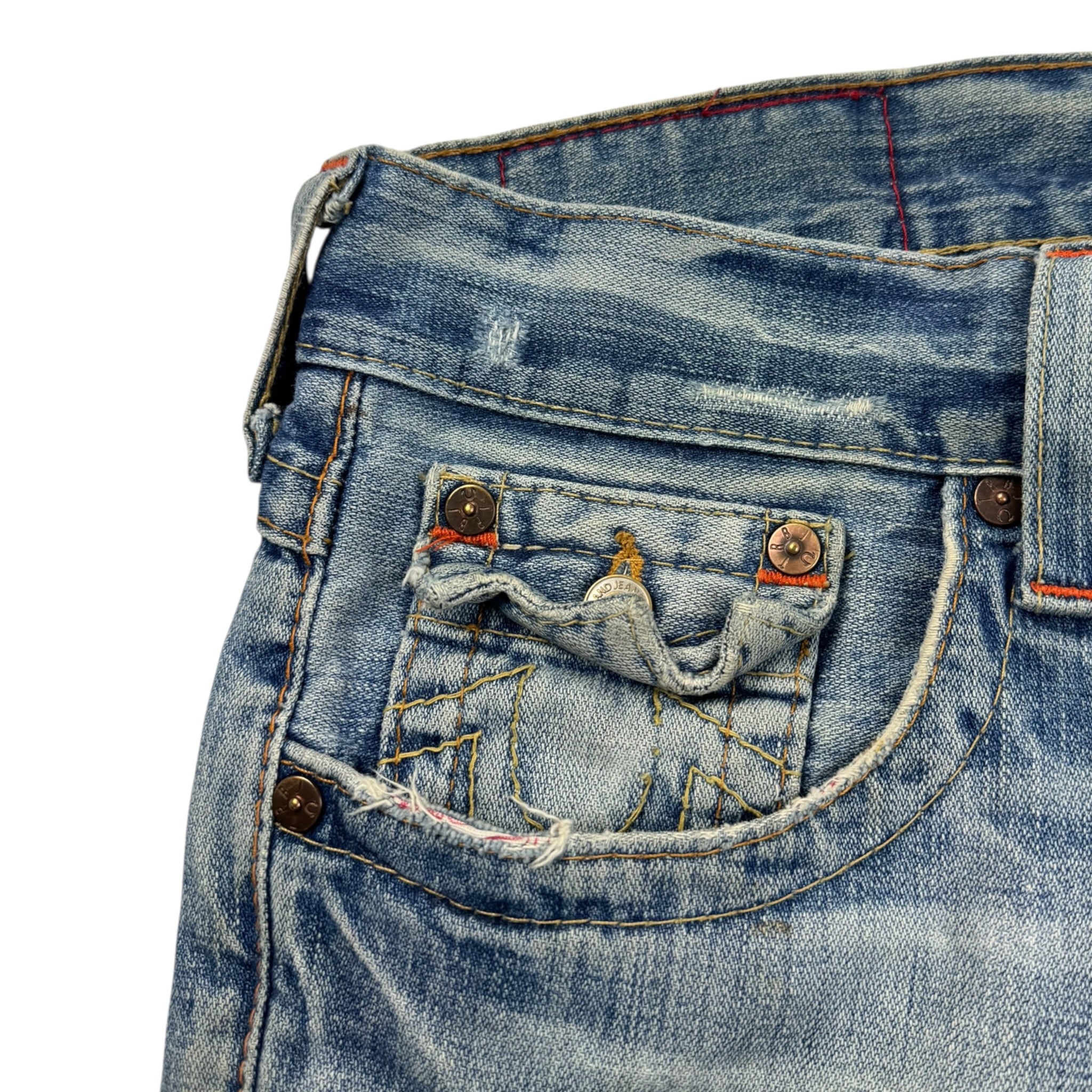 Vintage True Religion ‘ Joey ‘ Light Wash Denim Pants