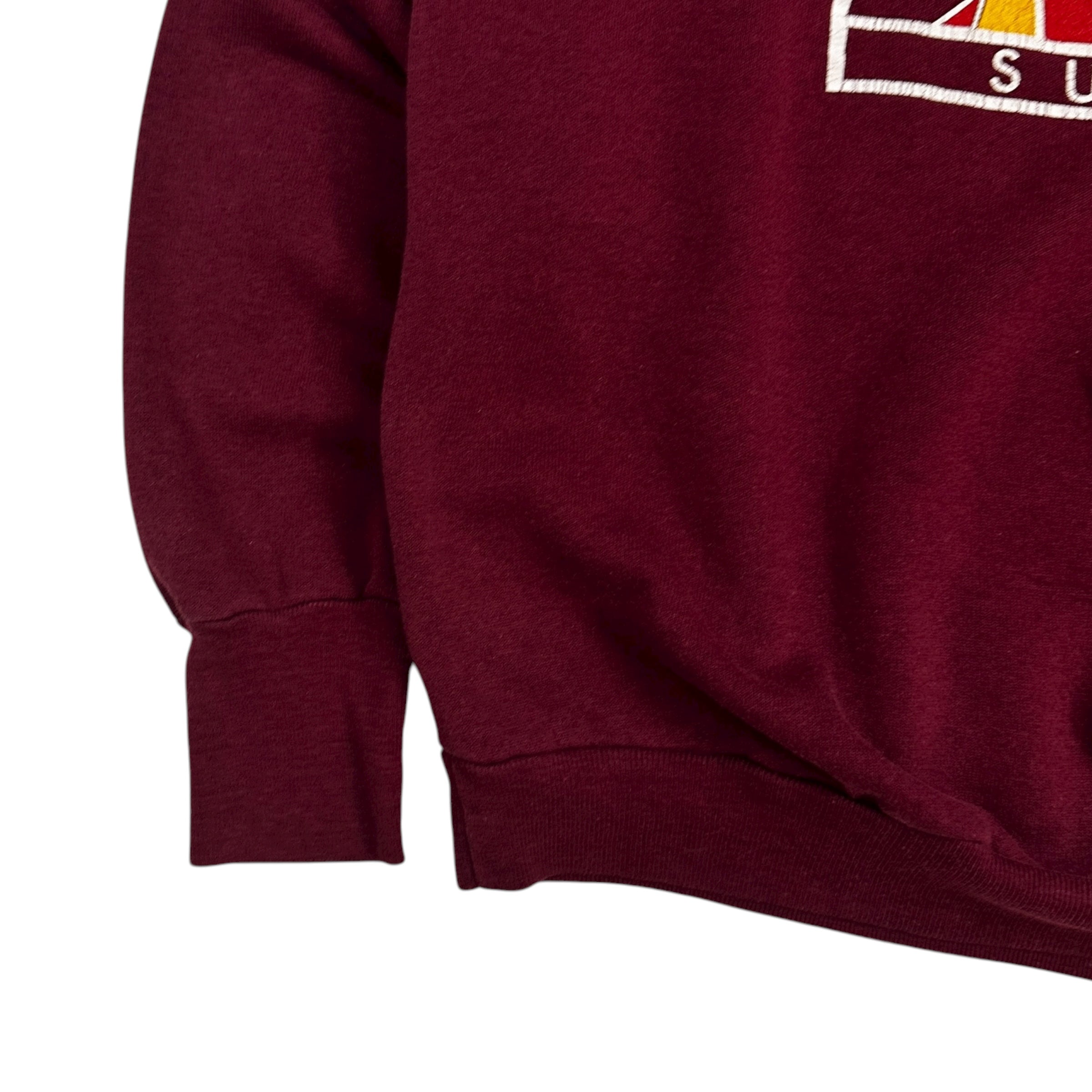 Vintage Arizona State University Sun Devils Crewneck Burgundy