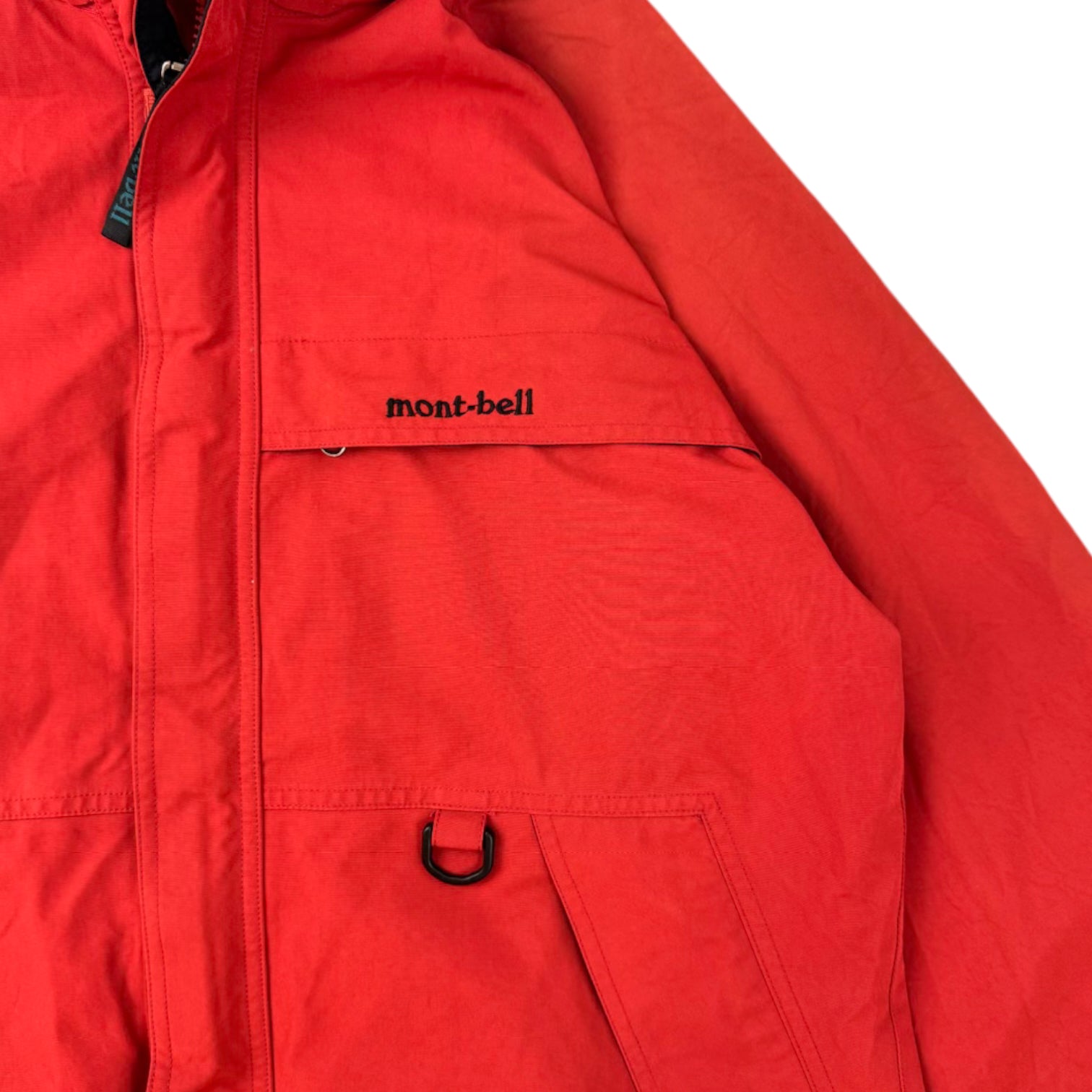 Vintage Mont-Bell Goretex Shell Jacket Orange