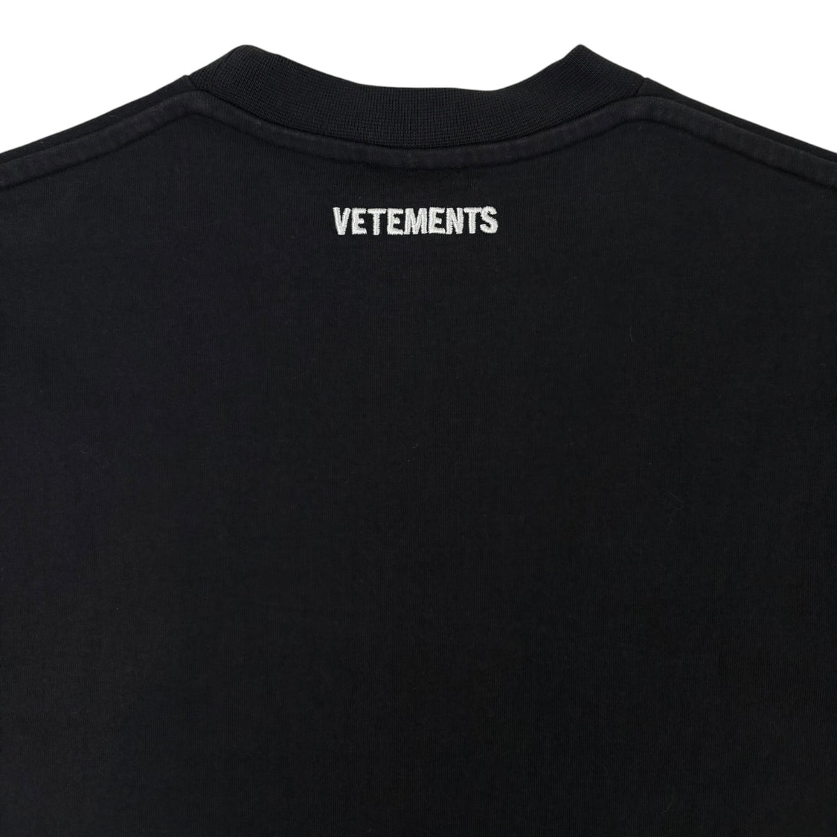 AW17 Vetements Snoop Dogg Oversized Tee Black