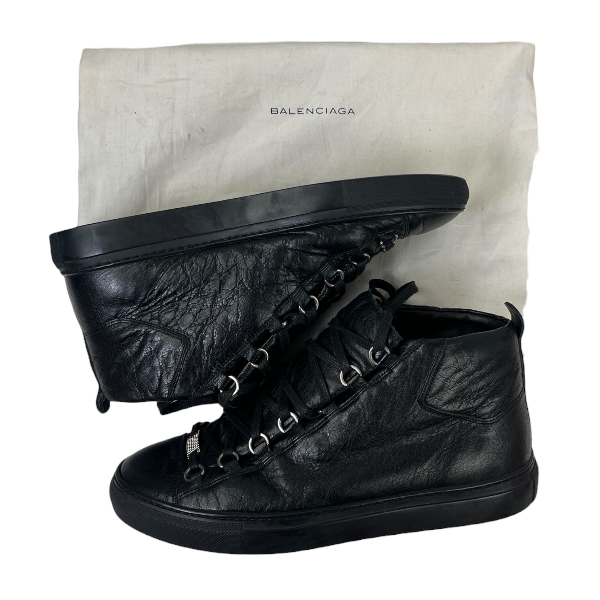 Balenciaga Arena High-Top Sneakers (Used)