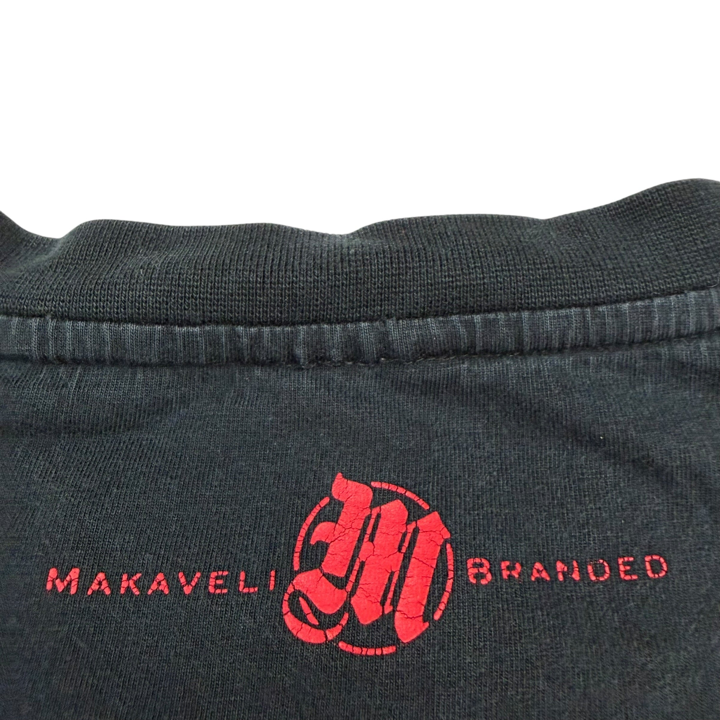 Vintage Makaveli Branded Tupac Shakur Tee Black