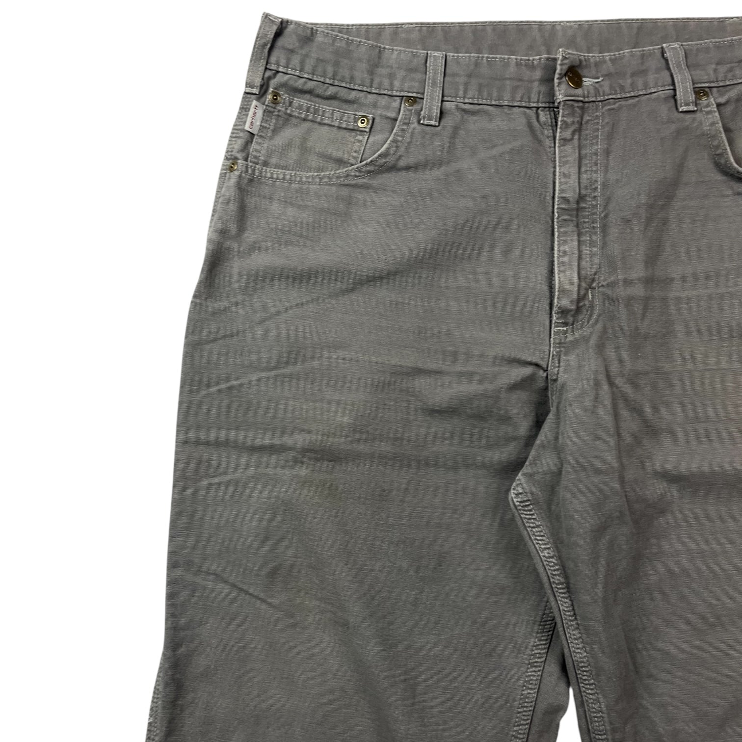 Vintage Carhartt Dungaree Pants Grey
