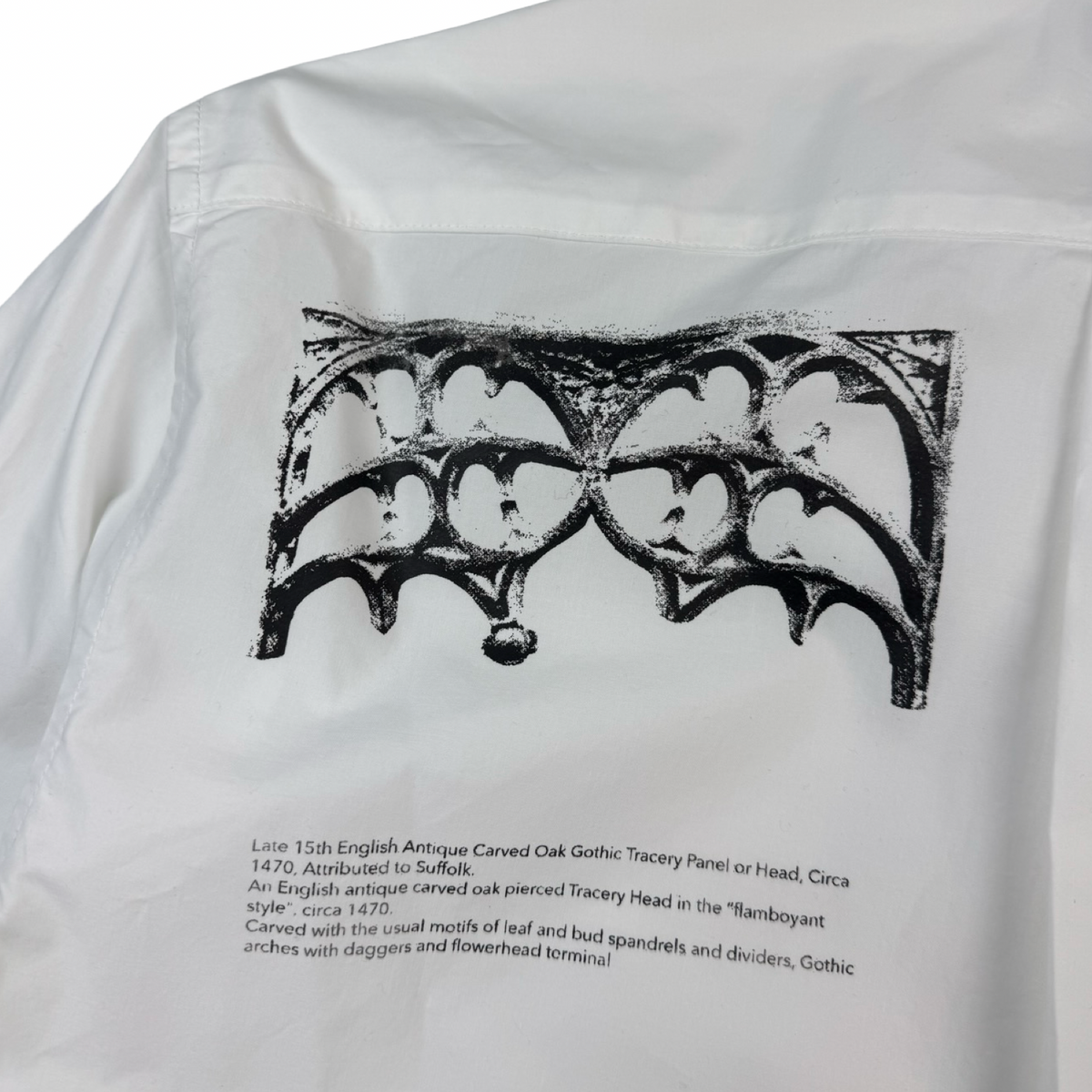JW Anderson English Carved Oak Print Shirt