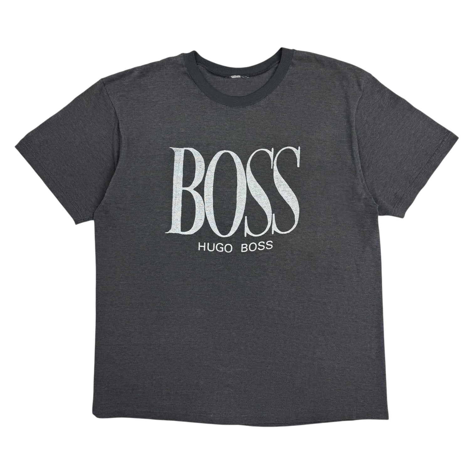 Vintage Boss Hugo Boss Tee Grey