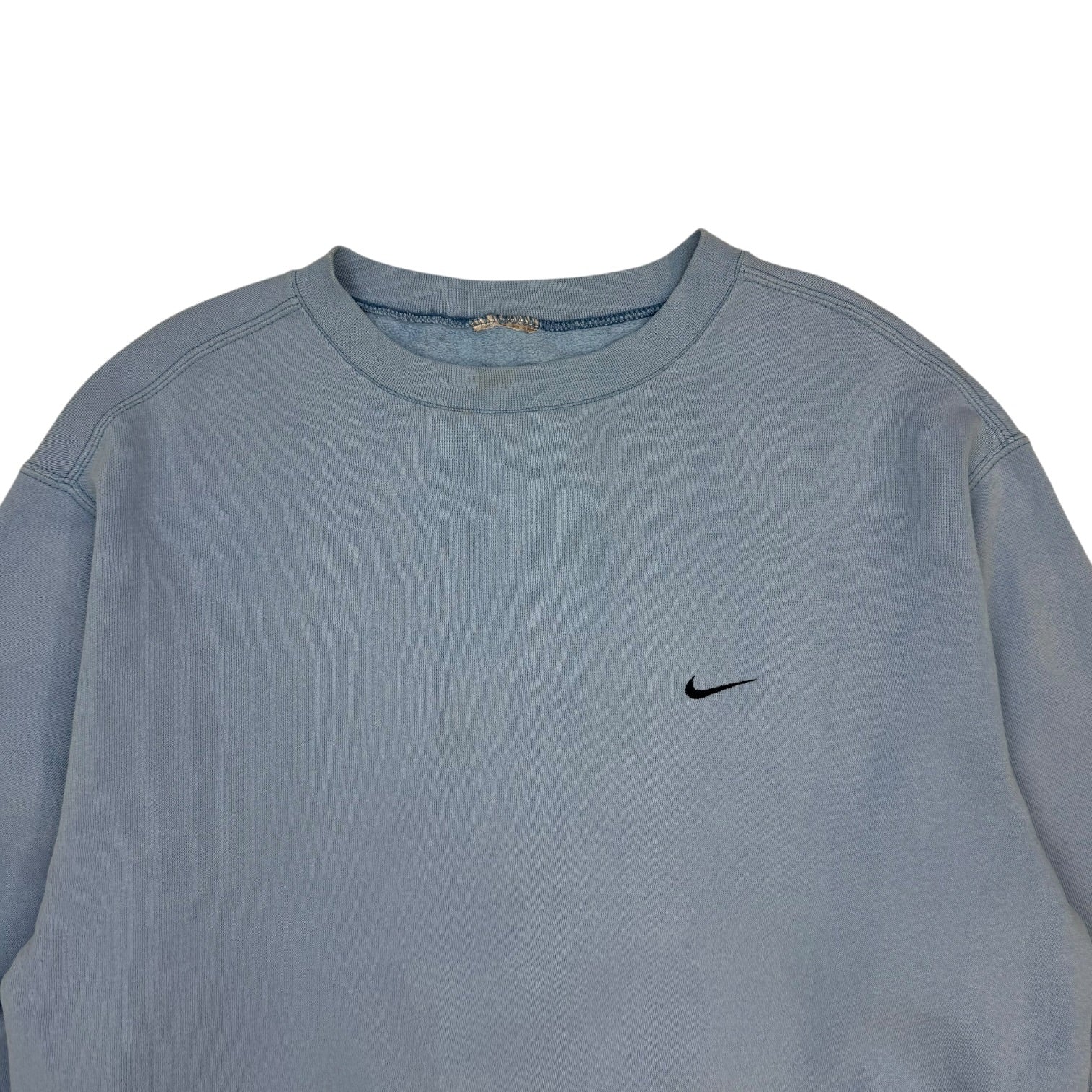Vintage Nike Mini Swoosh Crewneck Light Blue