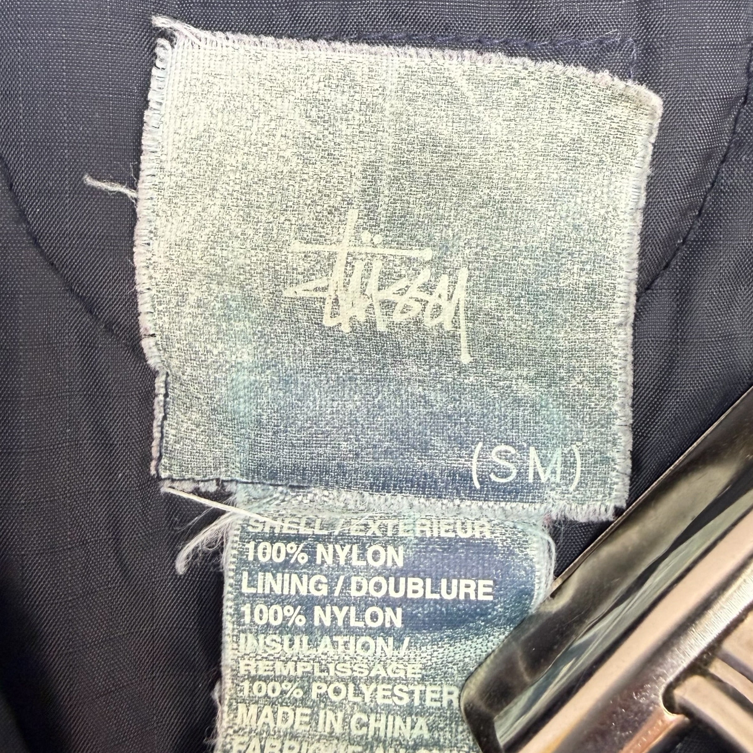 Stussy Double Lined Jacket Navy Blue