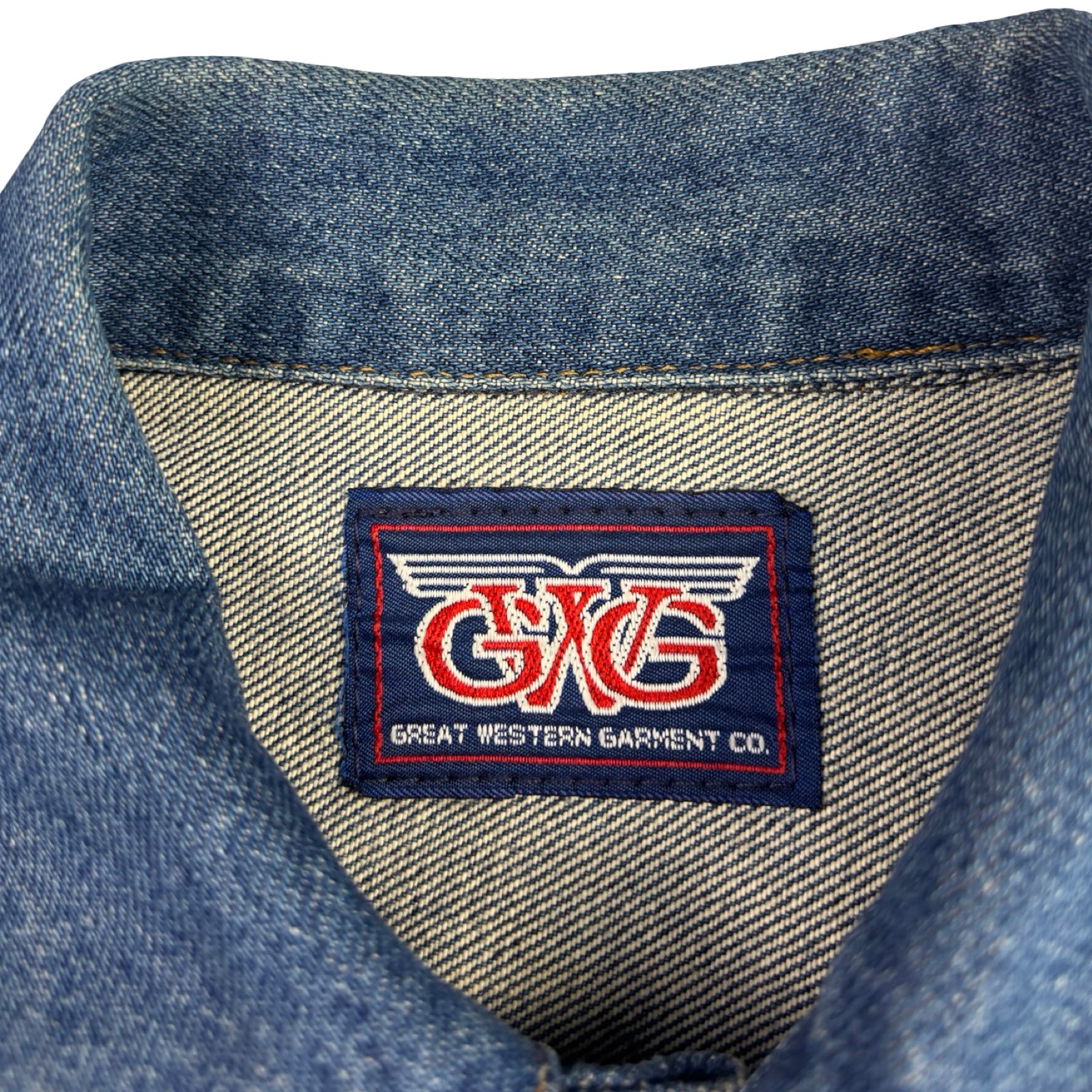 88’ GWG Calgary Stampede Denim Trucker Jacket Medium Wash