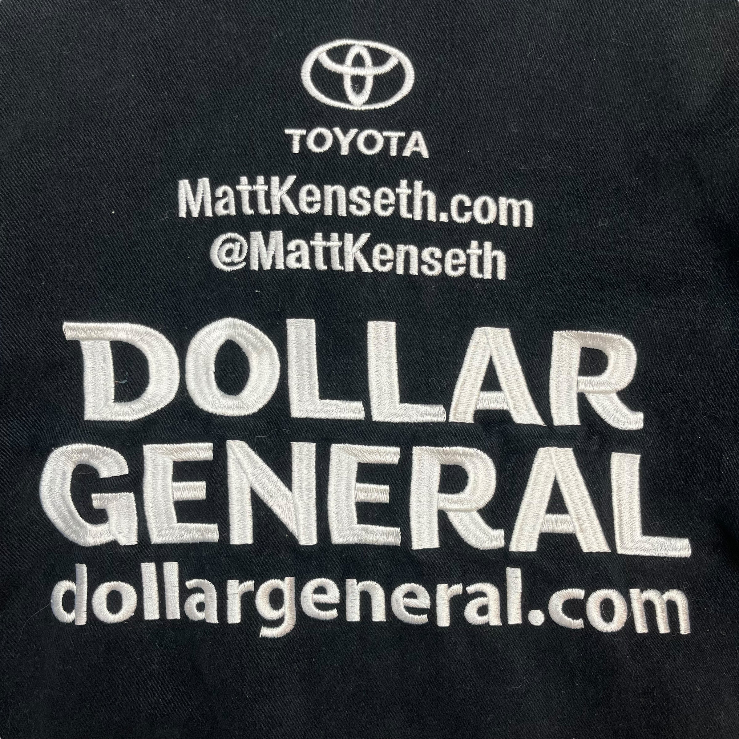 Vintage NASCAR Matt Kenseth Racing Jacket Black