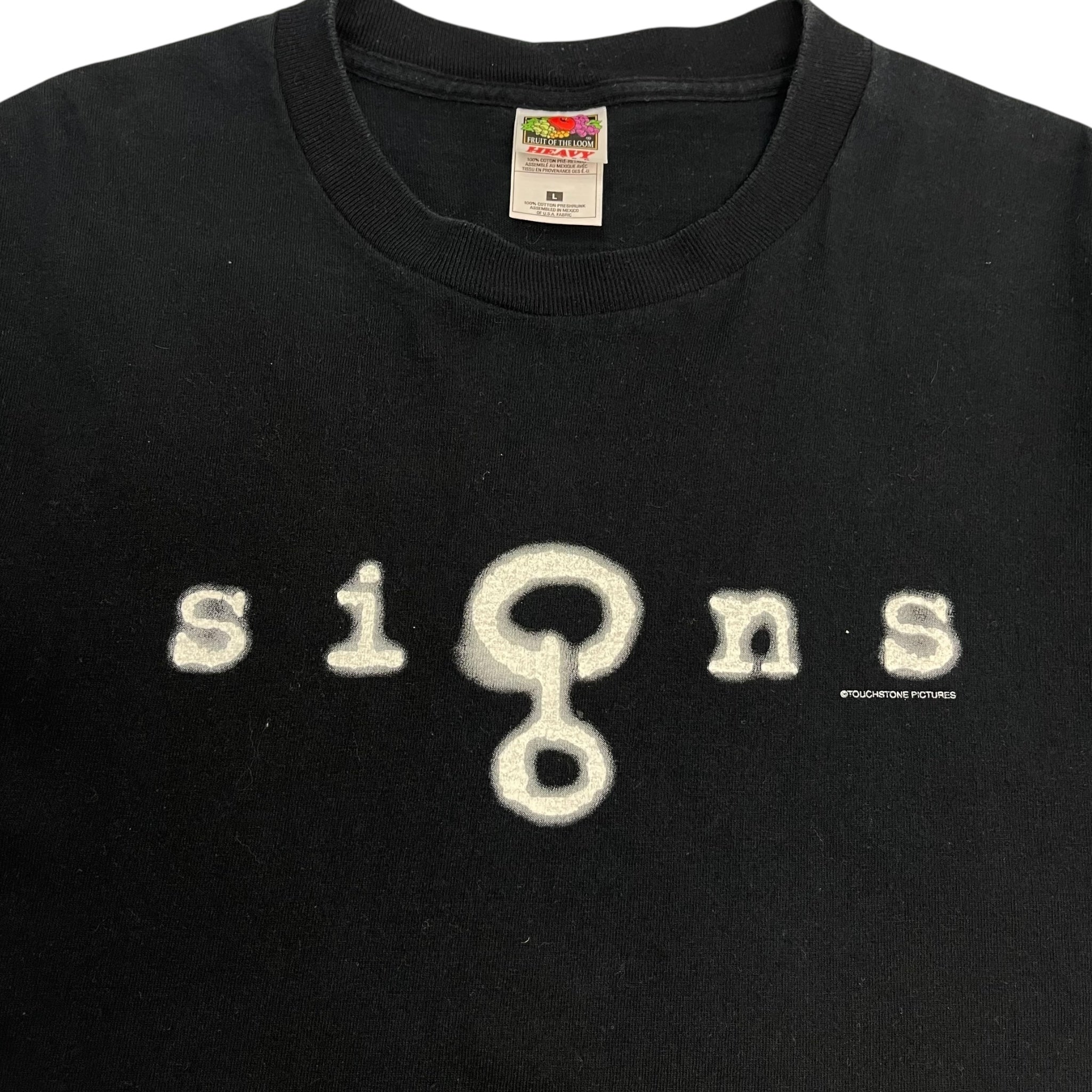 2002 Signs Movie Promo T-Shirt