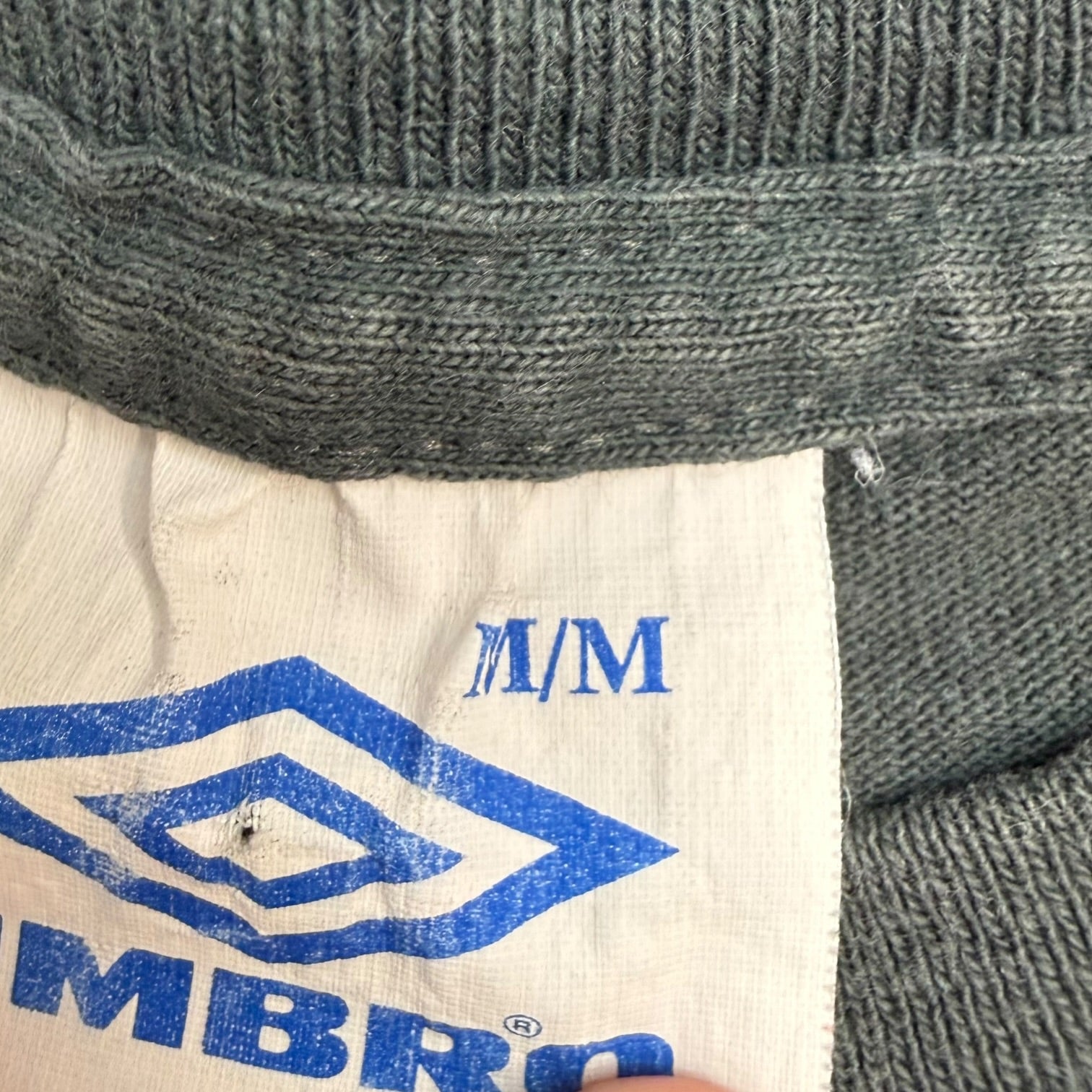 Vintage Umbro The Soccer Company Tee Grey