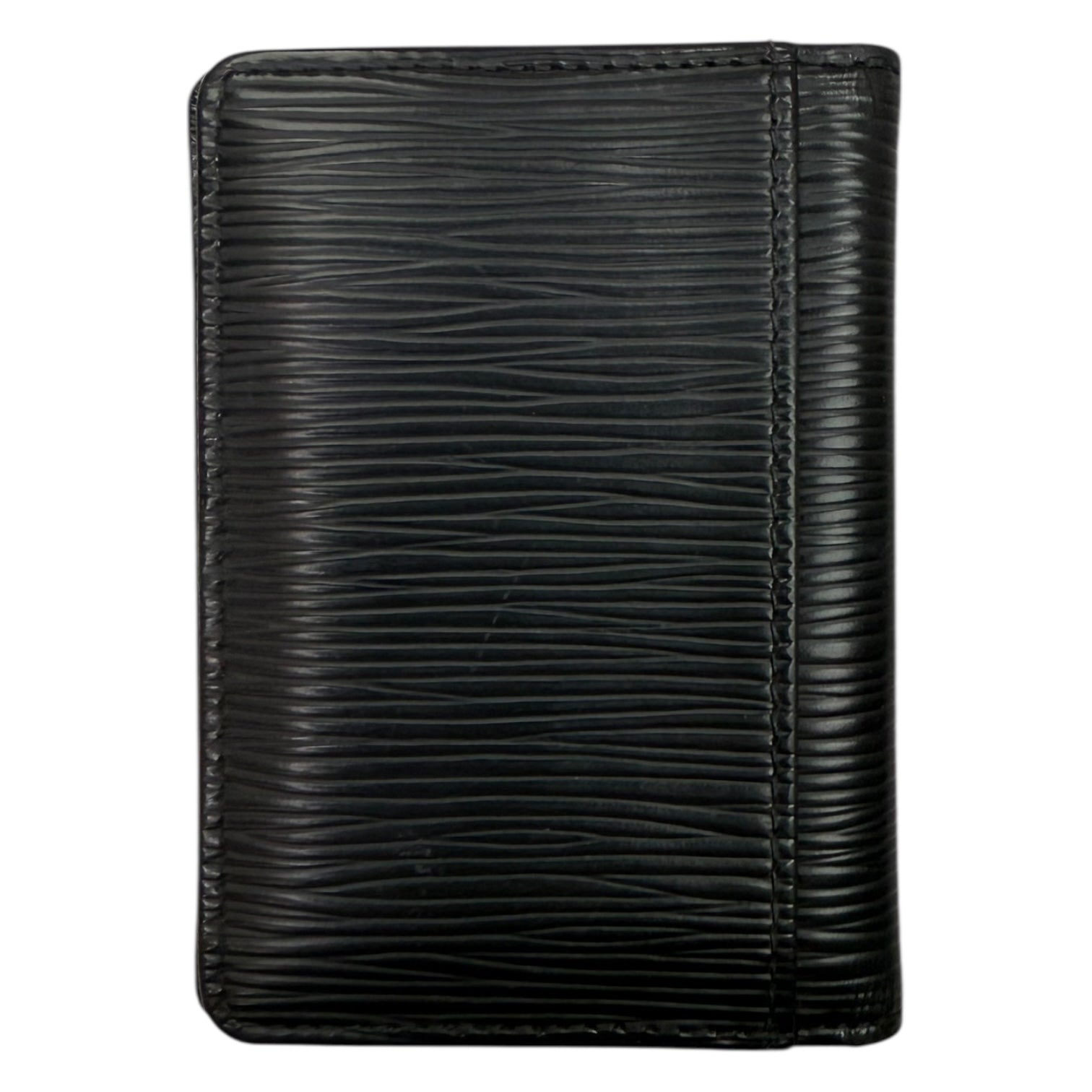 Louis Vuitton Epi Pocket Organizer Leather Black