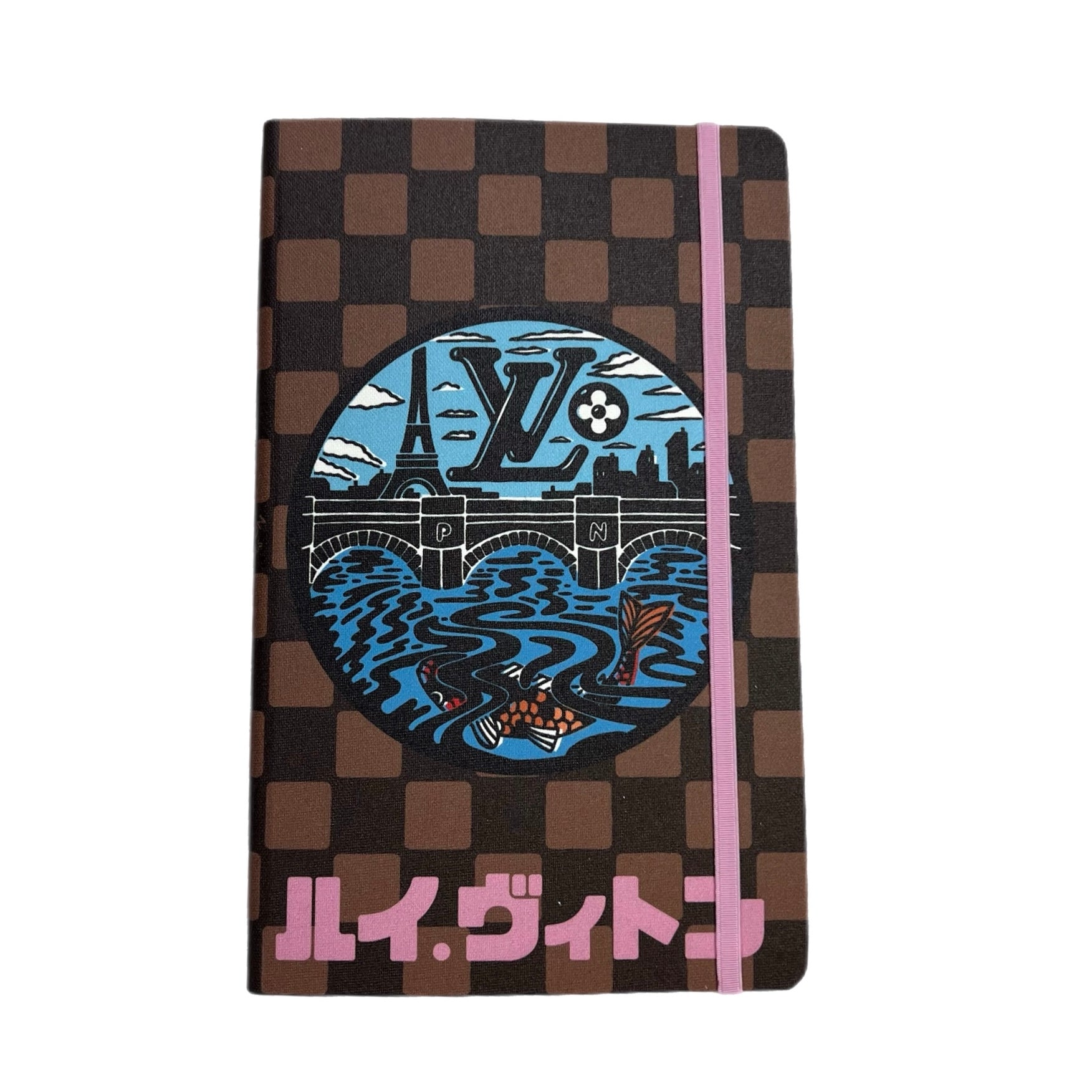 Louis Vuitton Jane Notebook MM Damier Nigo
