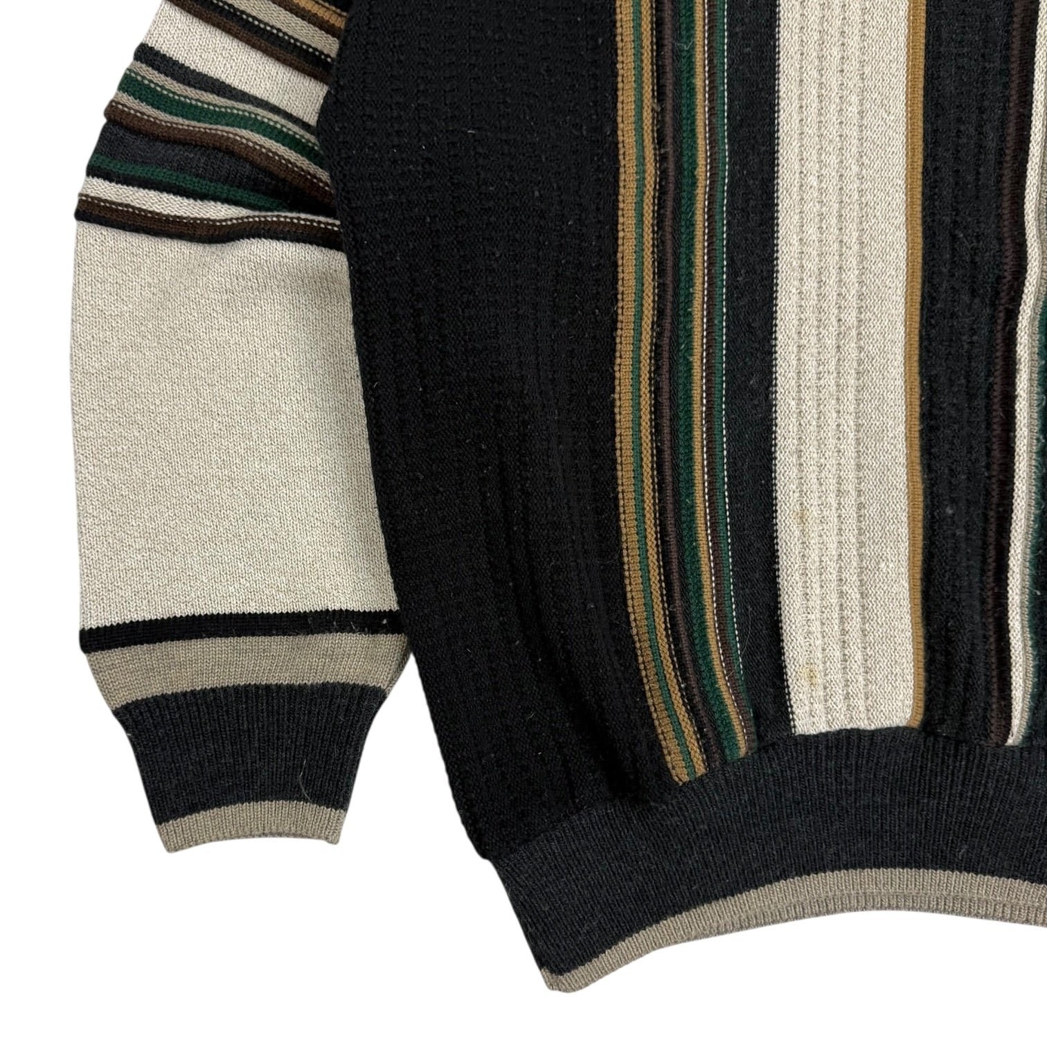 Vintage BHC Knit Sweater Black/Green/White
