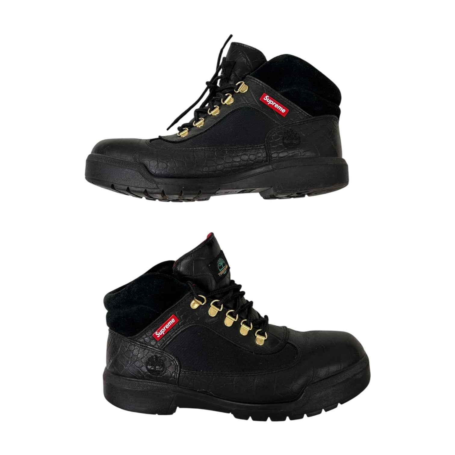 Supreme X Timberland Field Boot Black (Used)
