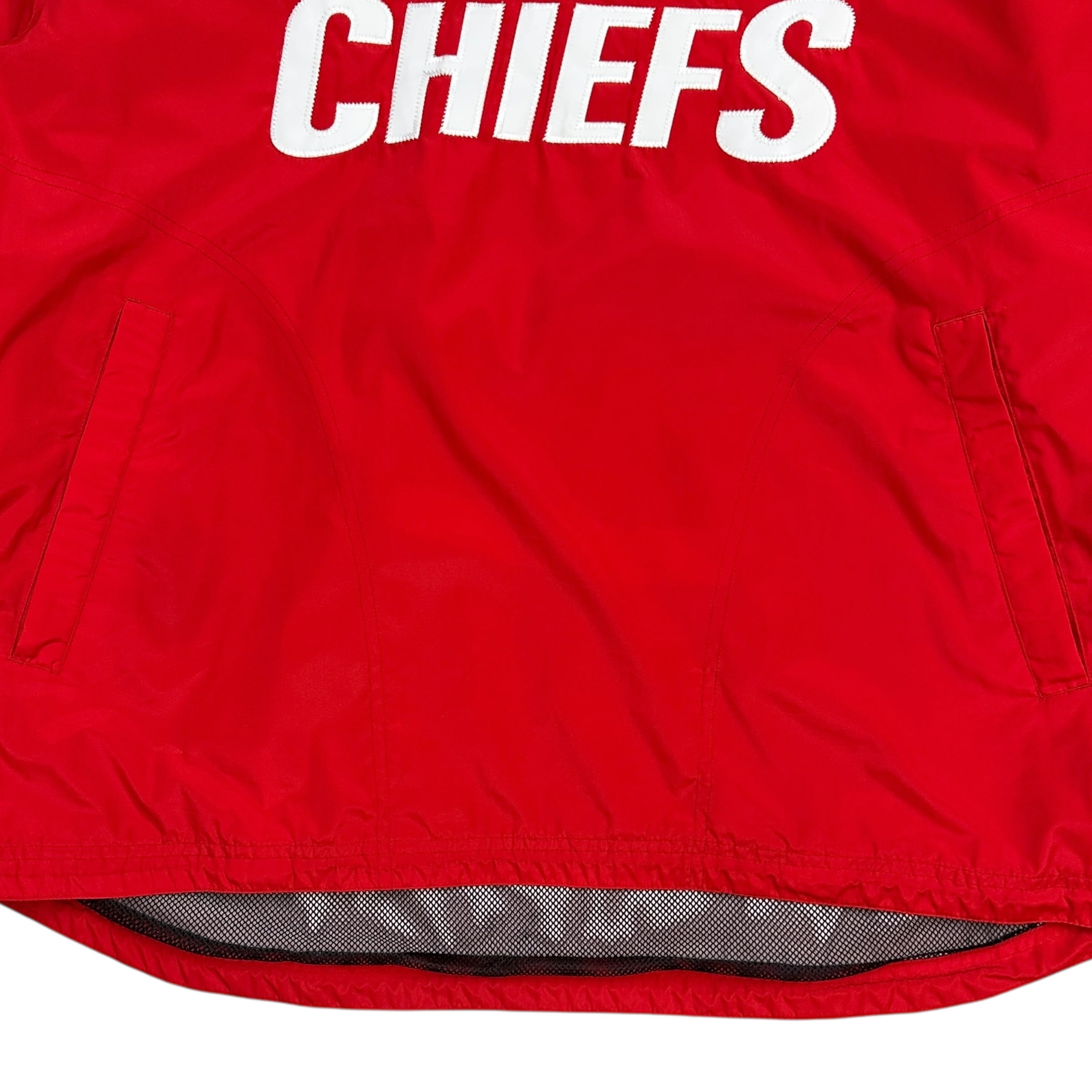 Vintage Reebok Kansas City Chiefs Pullover Windbreaker Red