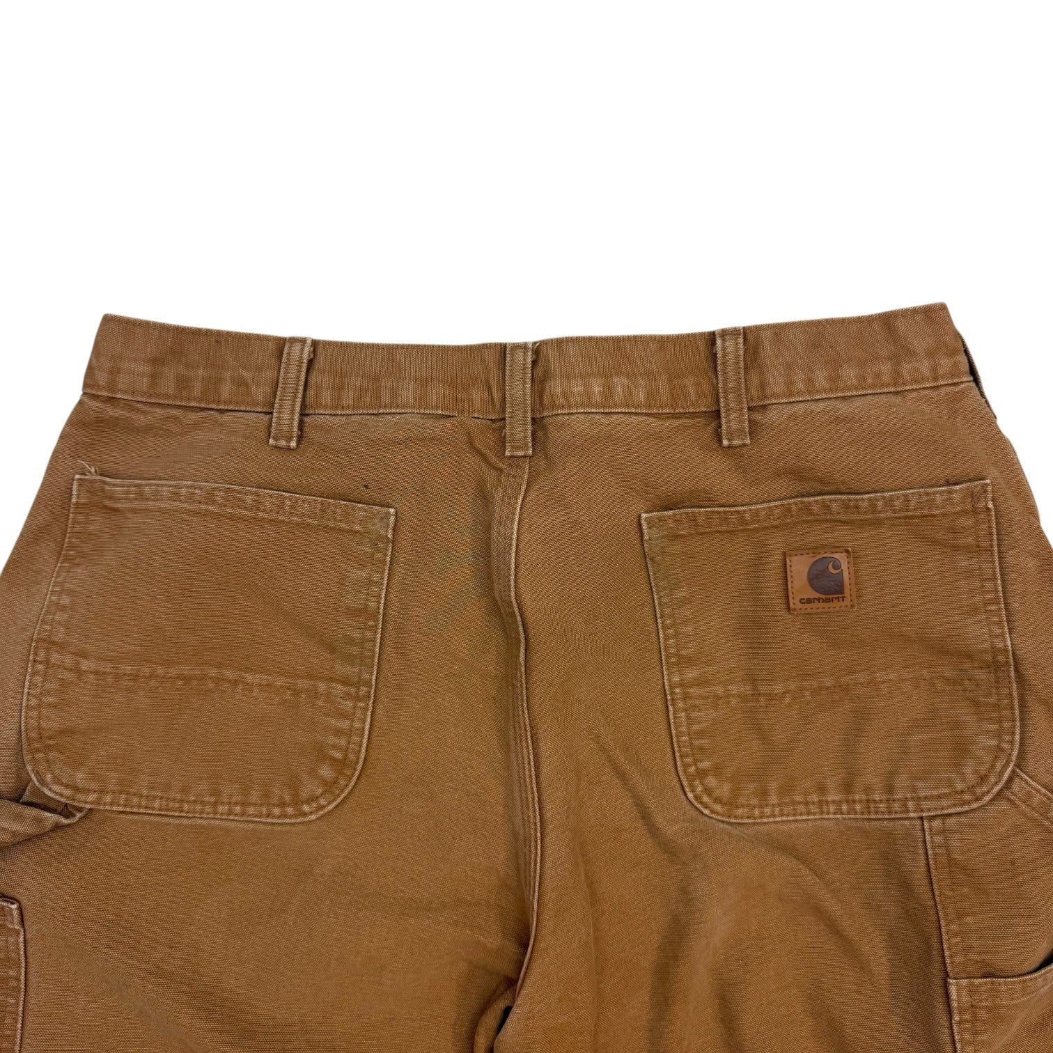 Vintage Carhartt Blanket Lined Double Knee Pants Tan