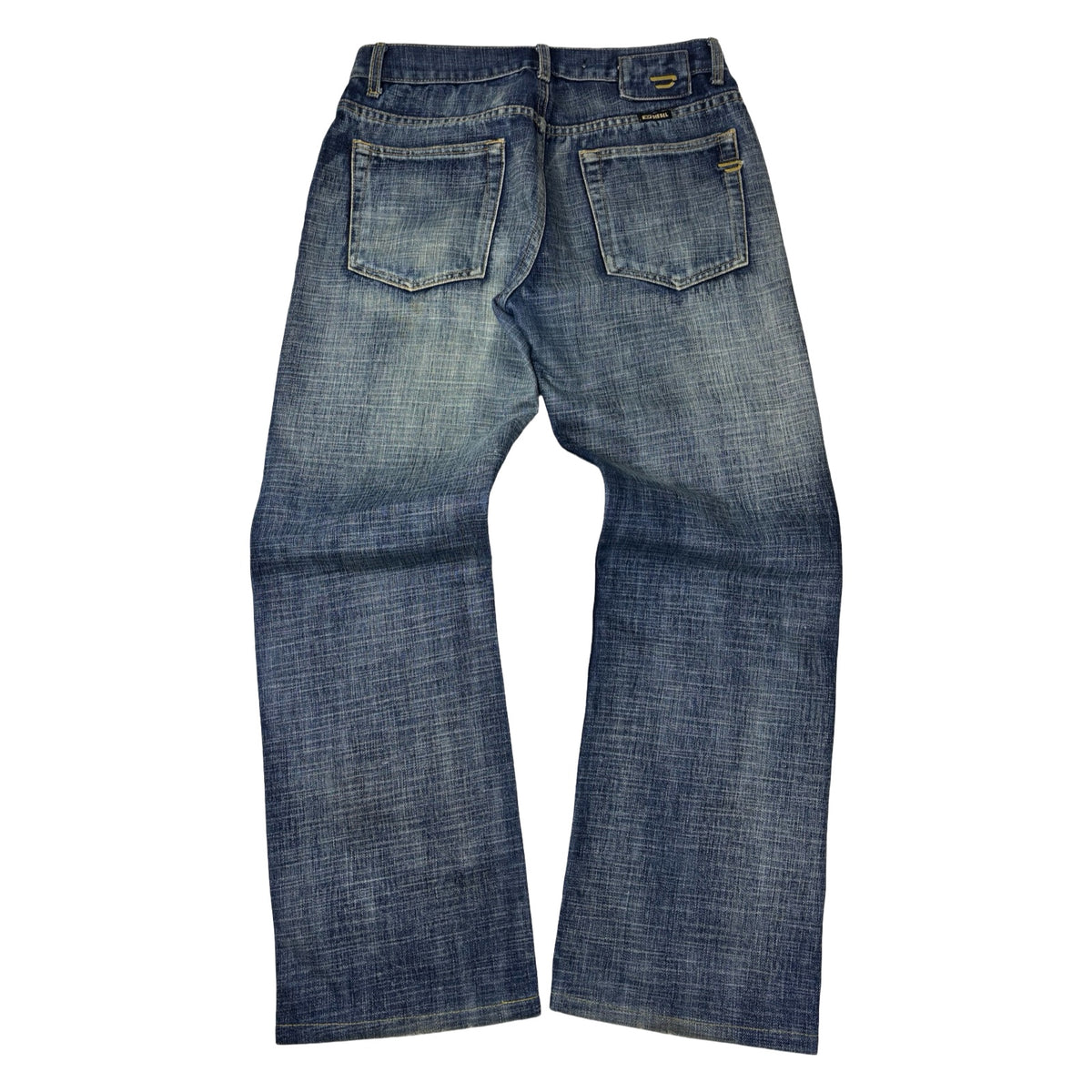 Vintage Y2K Diesel Jeans Denim Bottoms Navy/Cream Wash