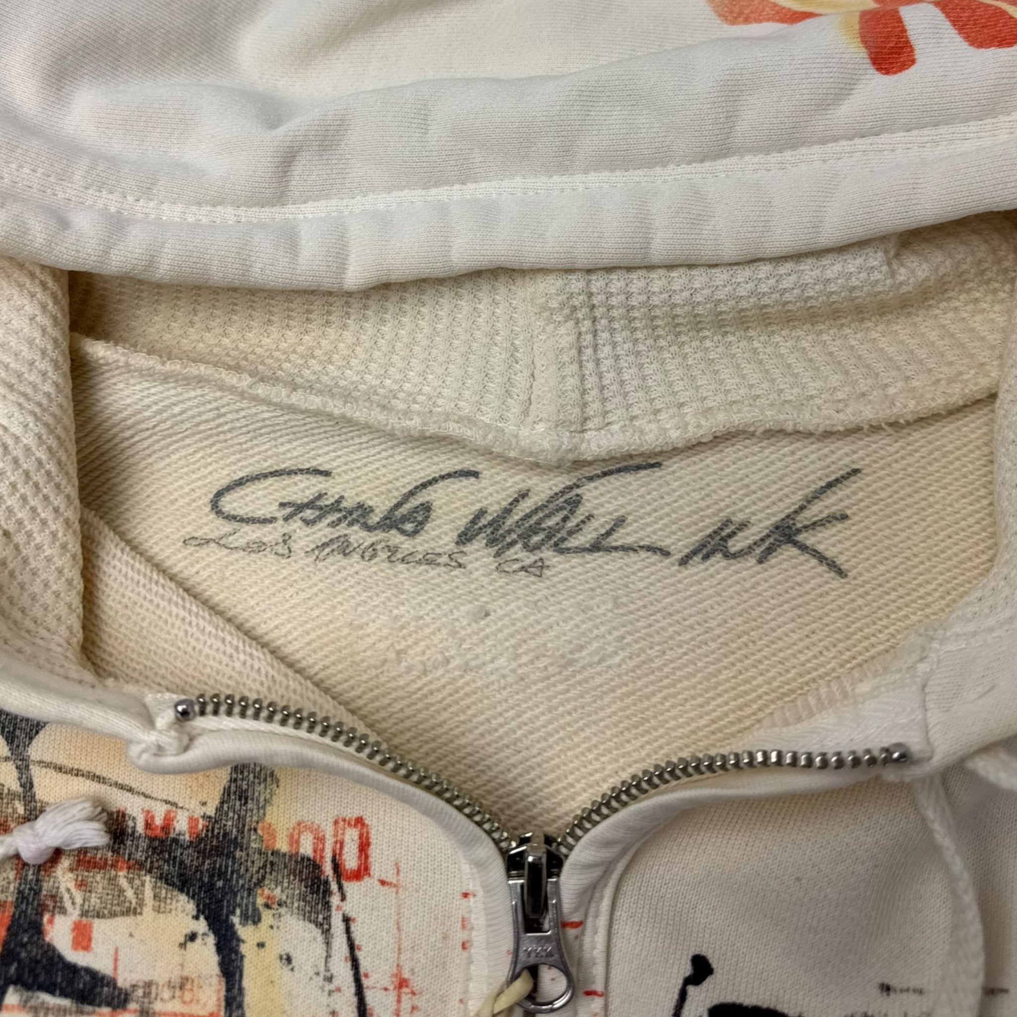 Y2K The Great China Wall ‘Graffiti Land??’ Zip Hoodie