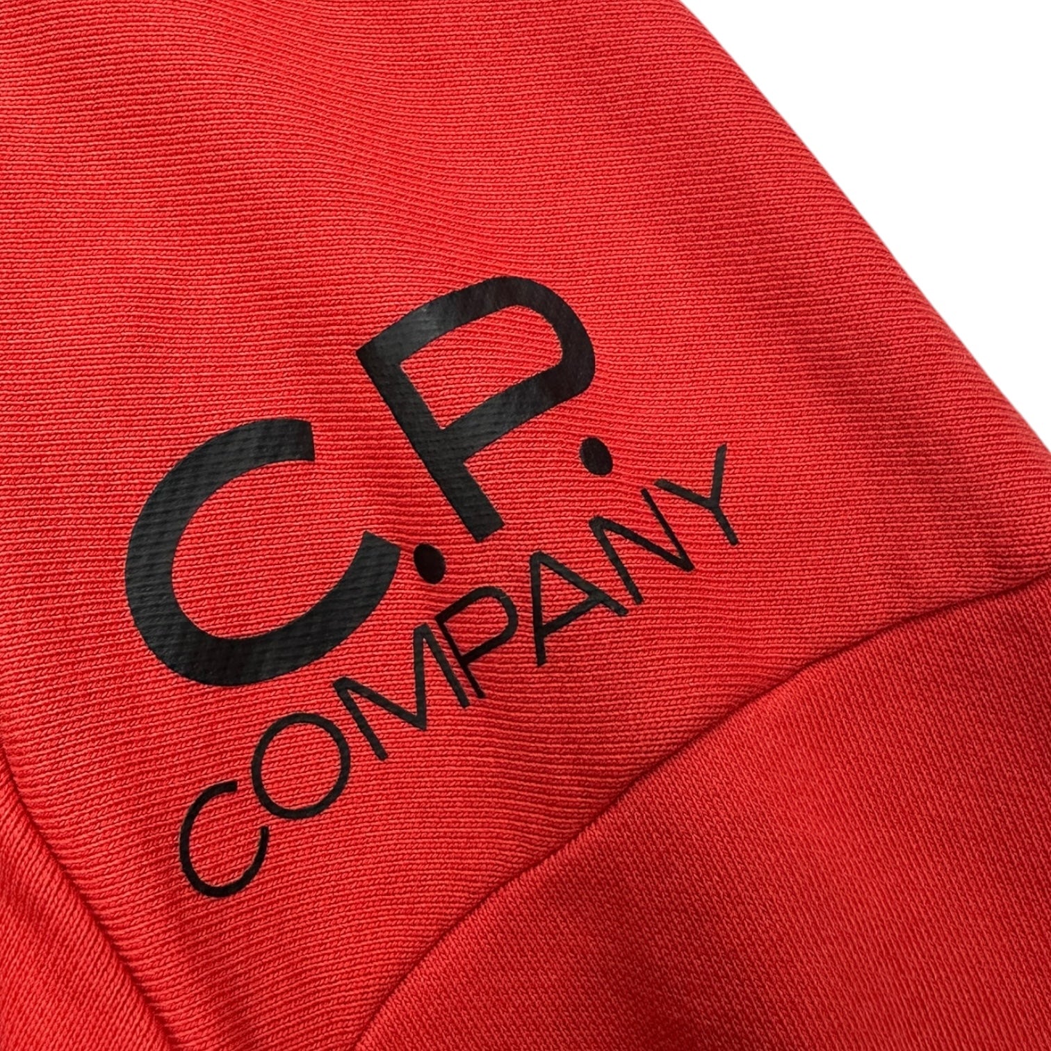 CP Company Goggle Hoodie Red