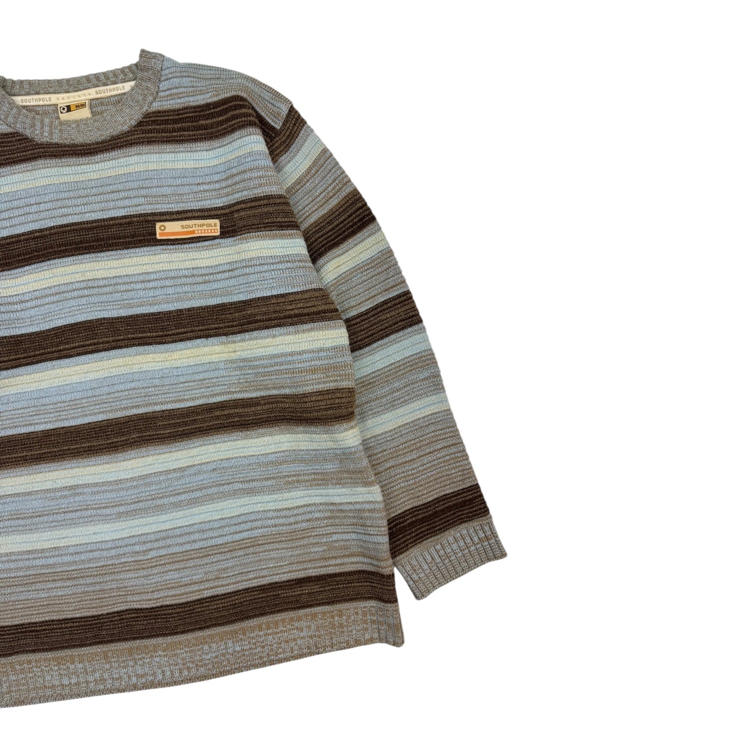 Vintage Southpole Striped Knit Sweater