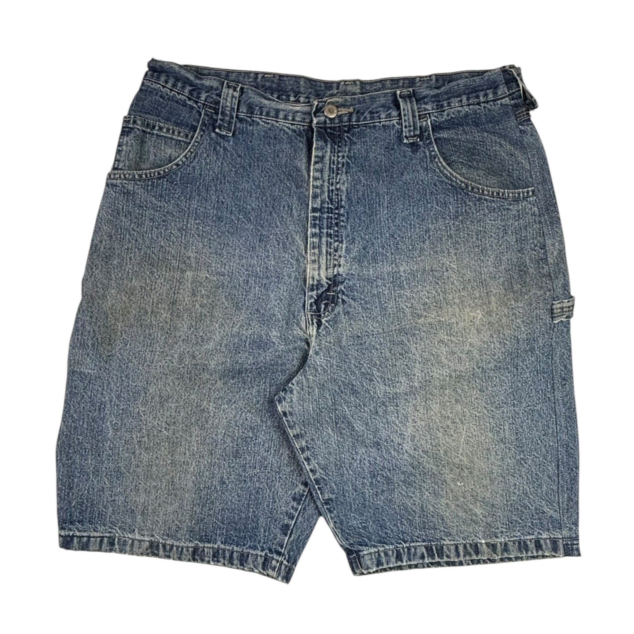 Vintage Wrangler Carpenter Jean Shorts Blue